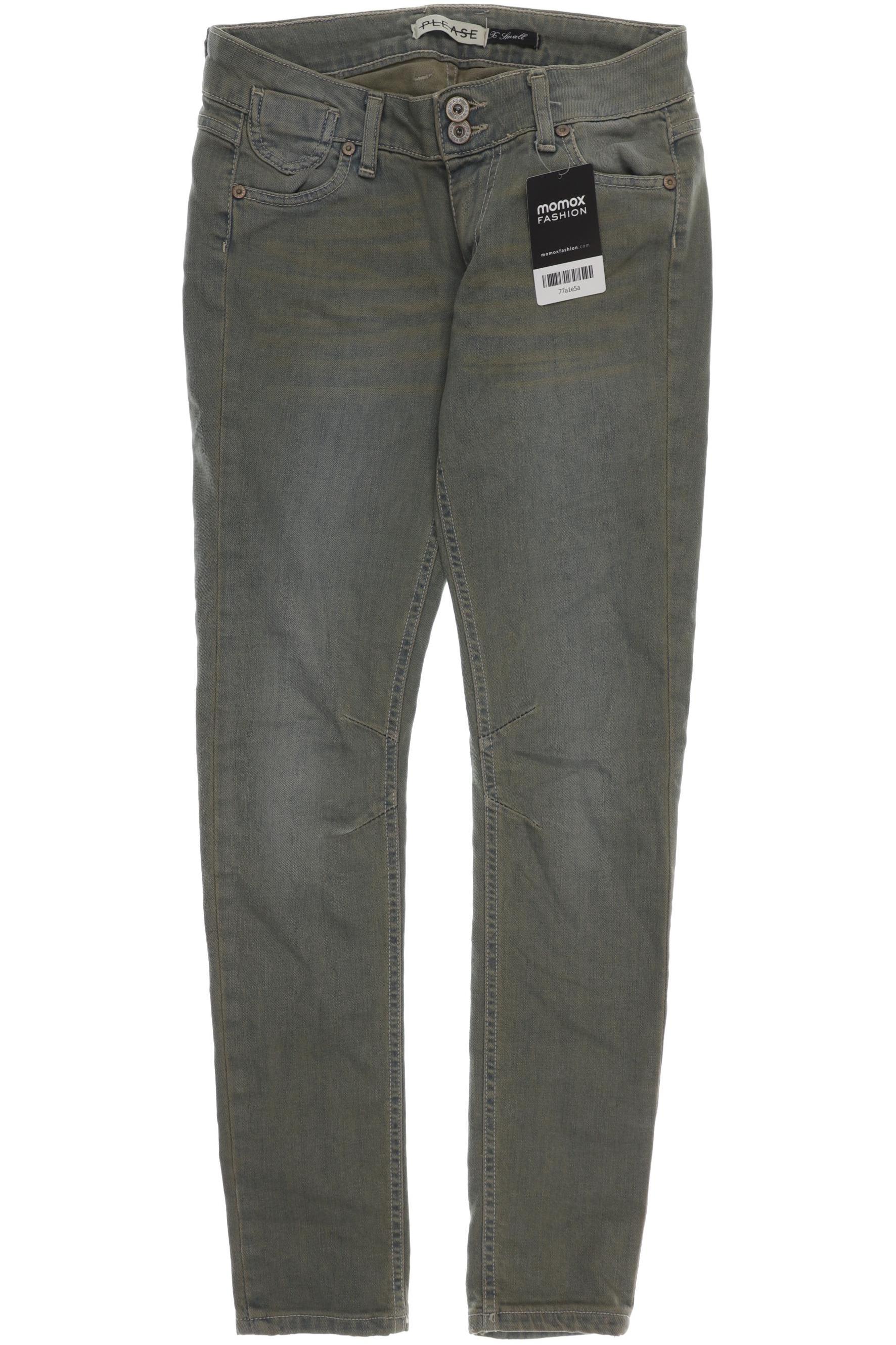 

PLEASE Damen Jeans, grün