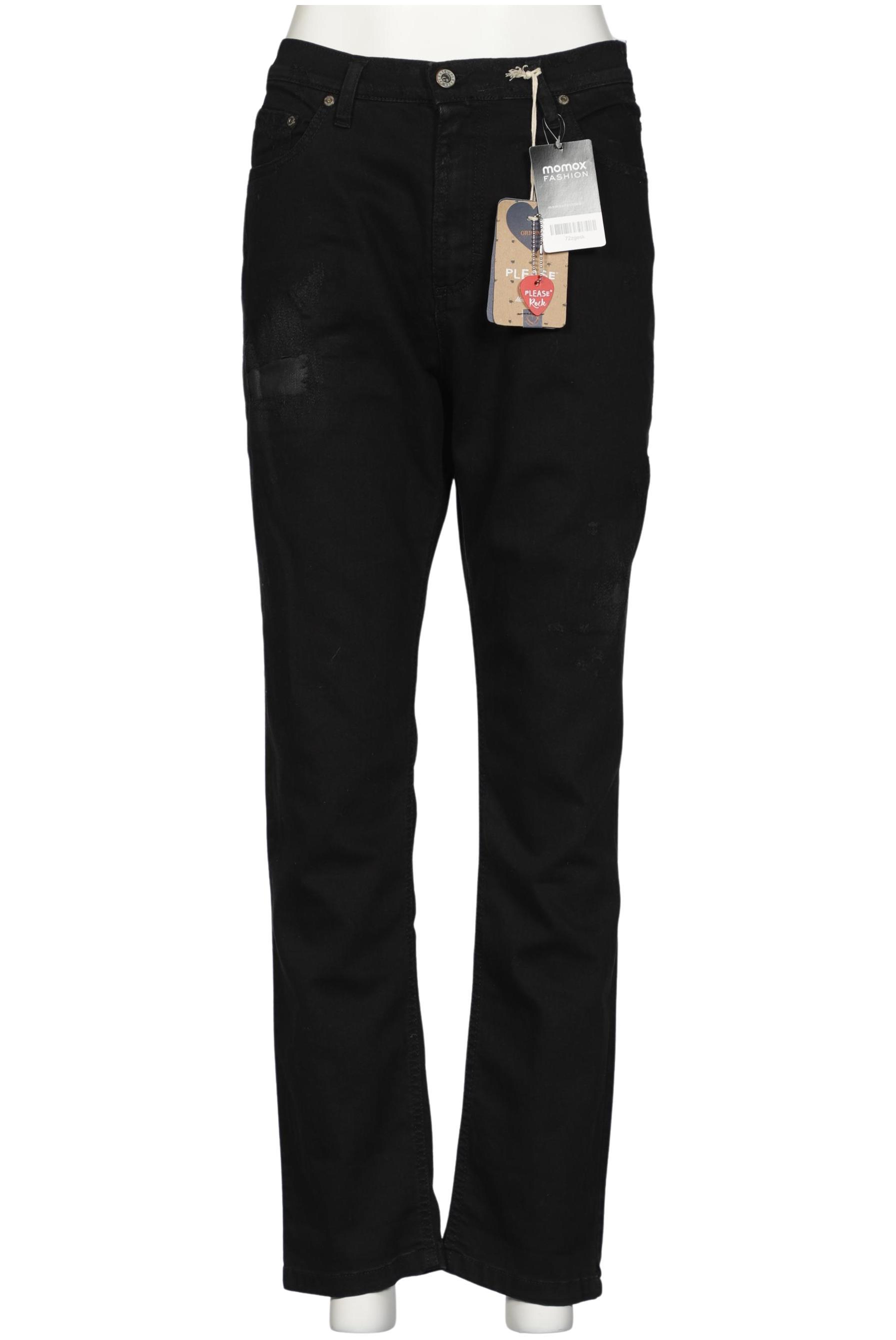 

Please Damen Jeans, schwarz, Gr. 0