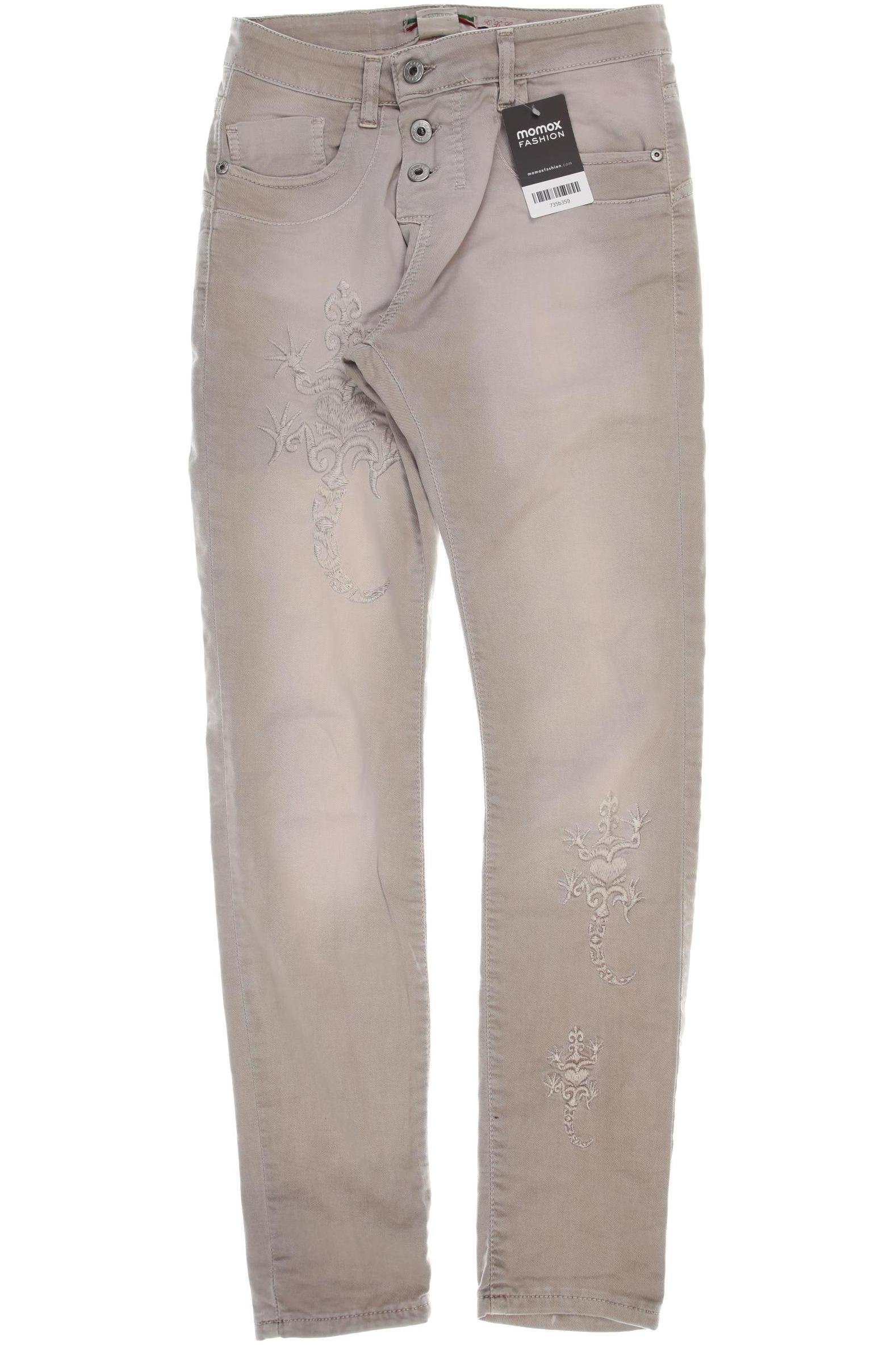 

PLEASE Damen Jeans, beige