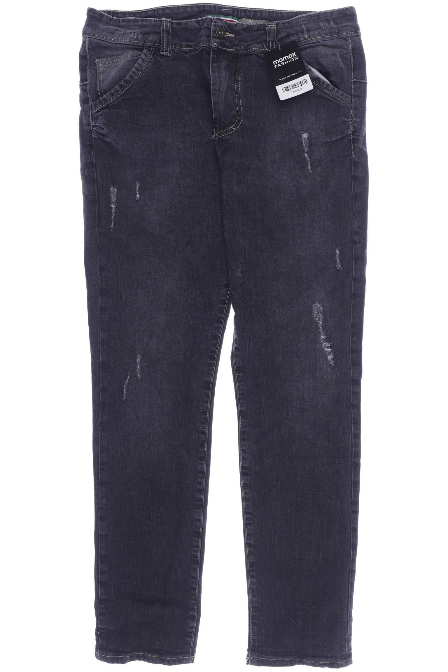 

PLEASE Damen Jeans, grau