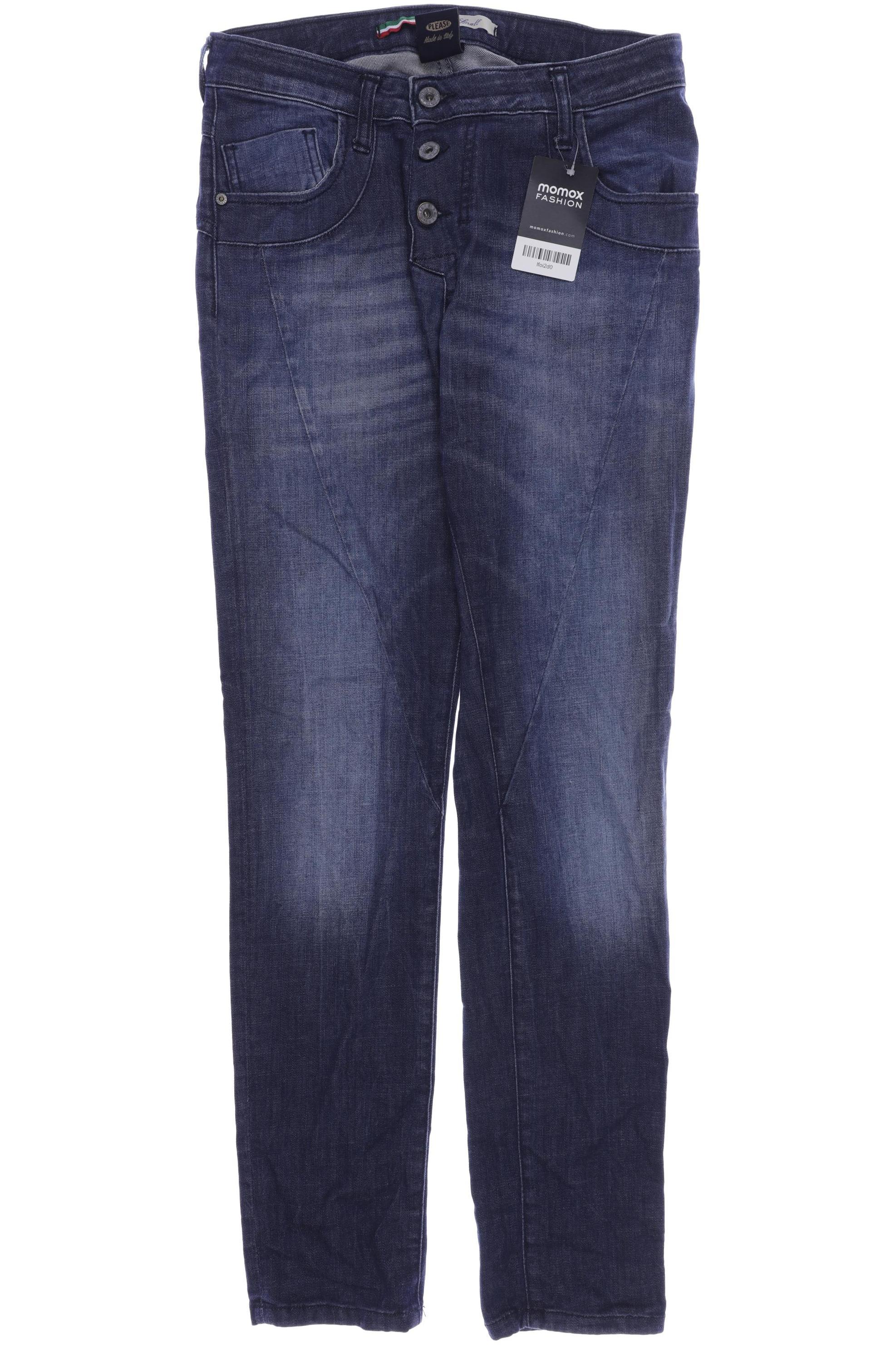 

PLEASE Damen Jeans, marineblau