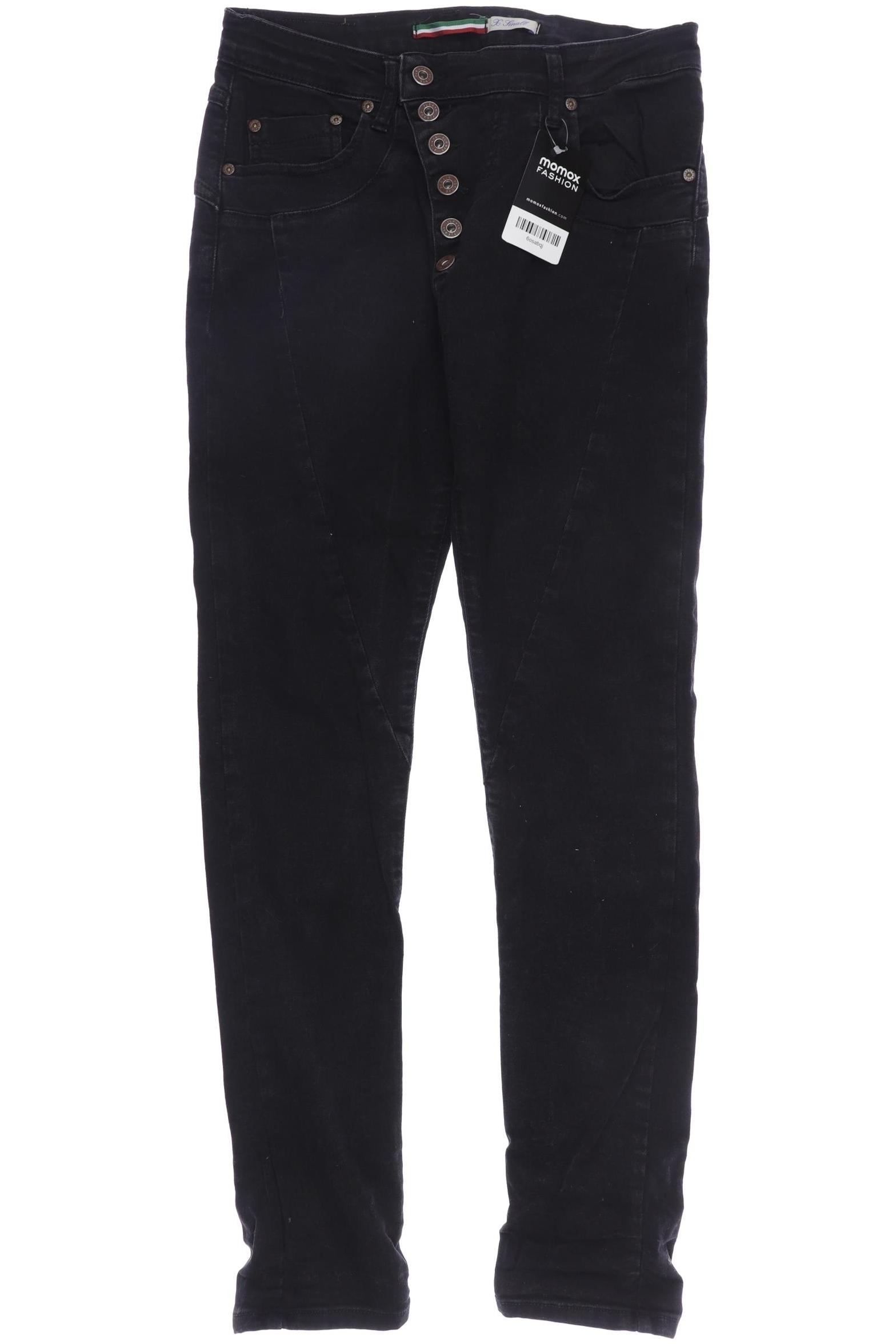 

Please Damen Jeans, schwarz, Gr. 0