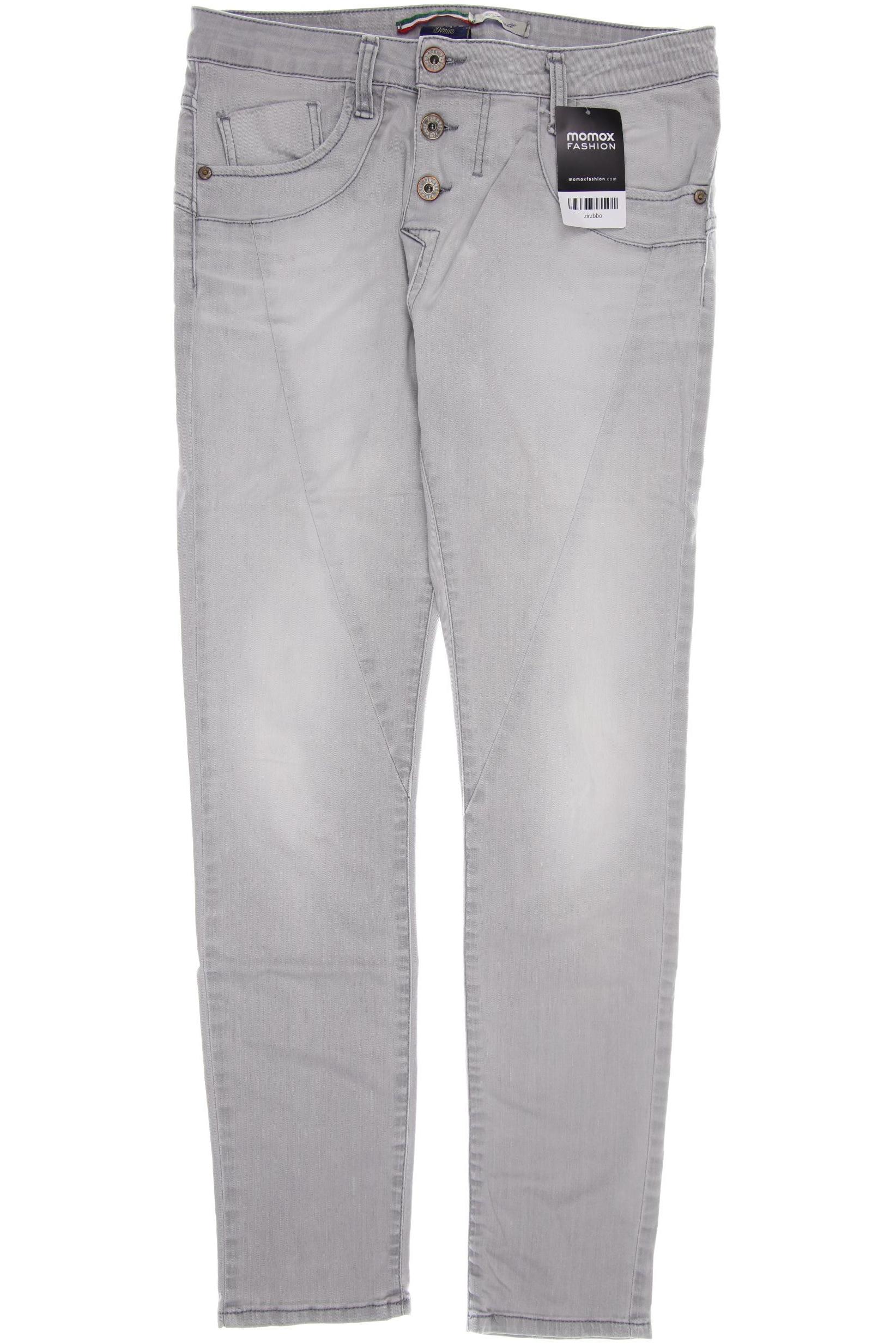 

PLEASE Damen Jeans, grau