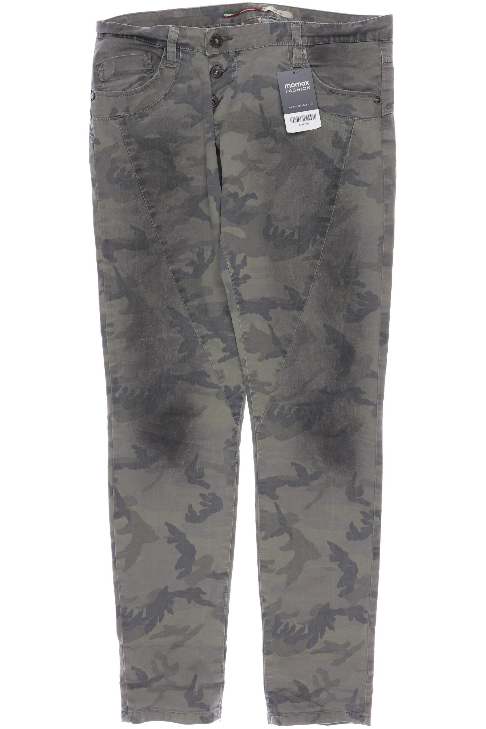 

PLEASE Damen Jeans, grün