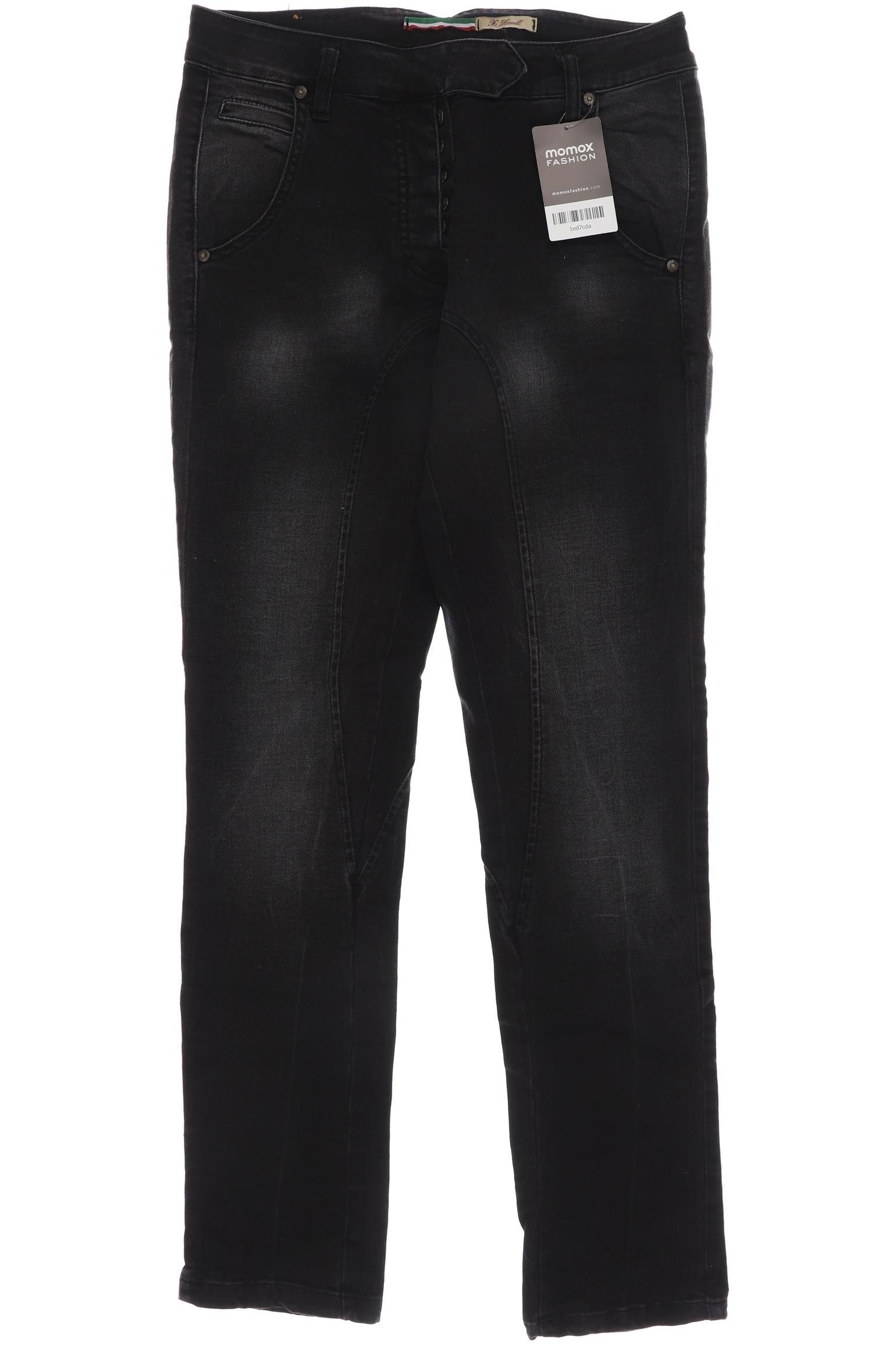 

PLEASE Damen Jeans, schwarz