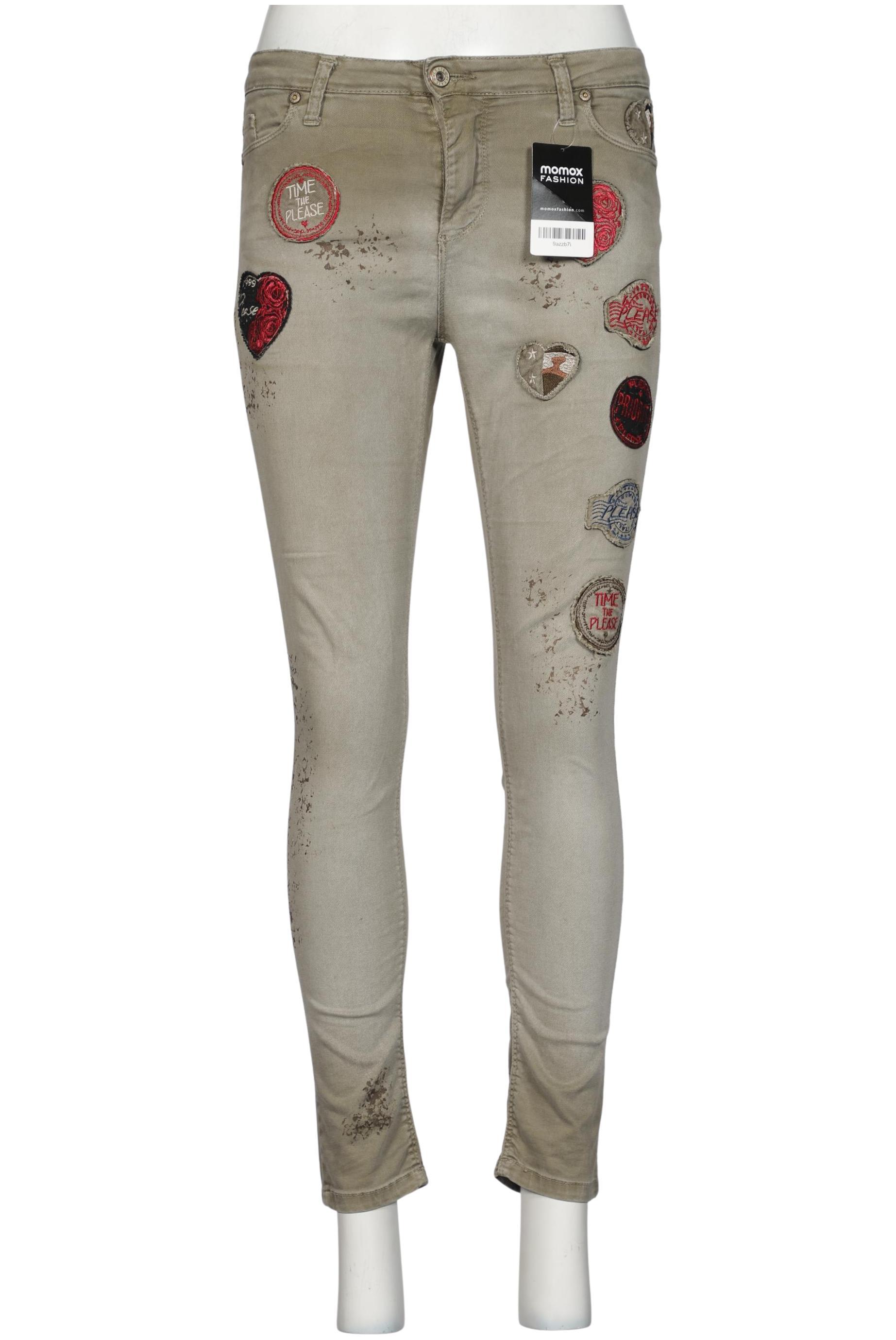 

Please Damen Jeans, beige, Gr. 0