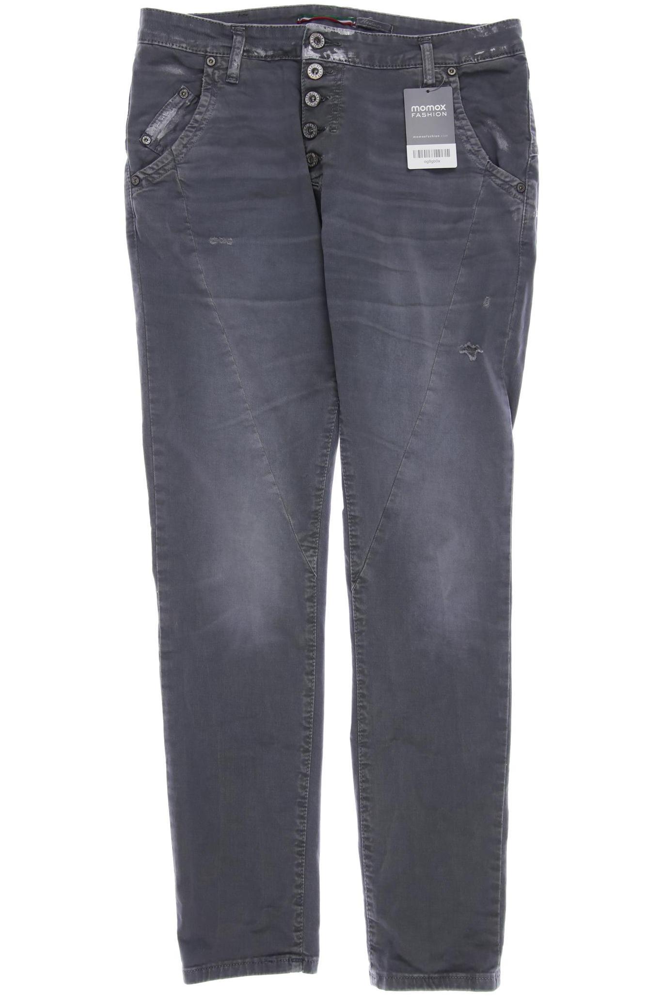 

PLEASE Damen Jeans, grau