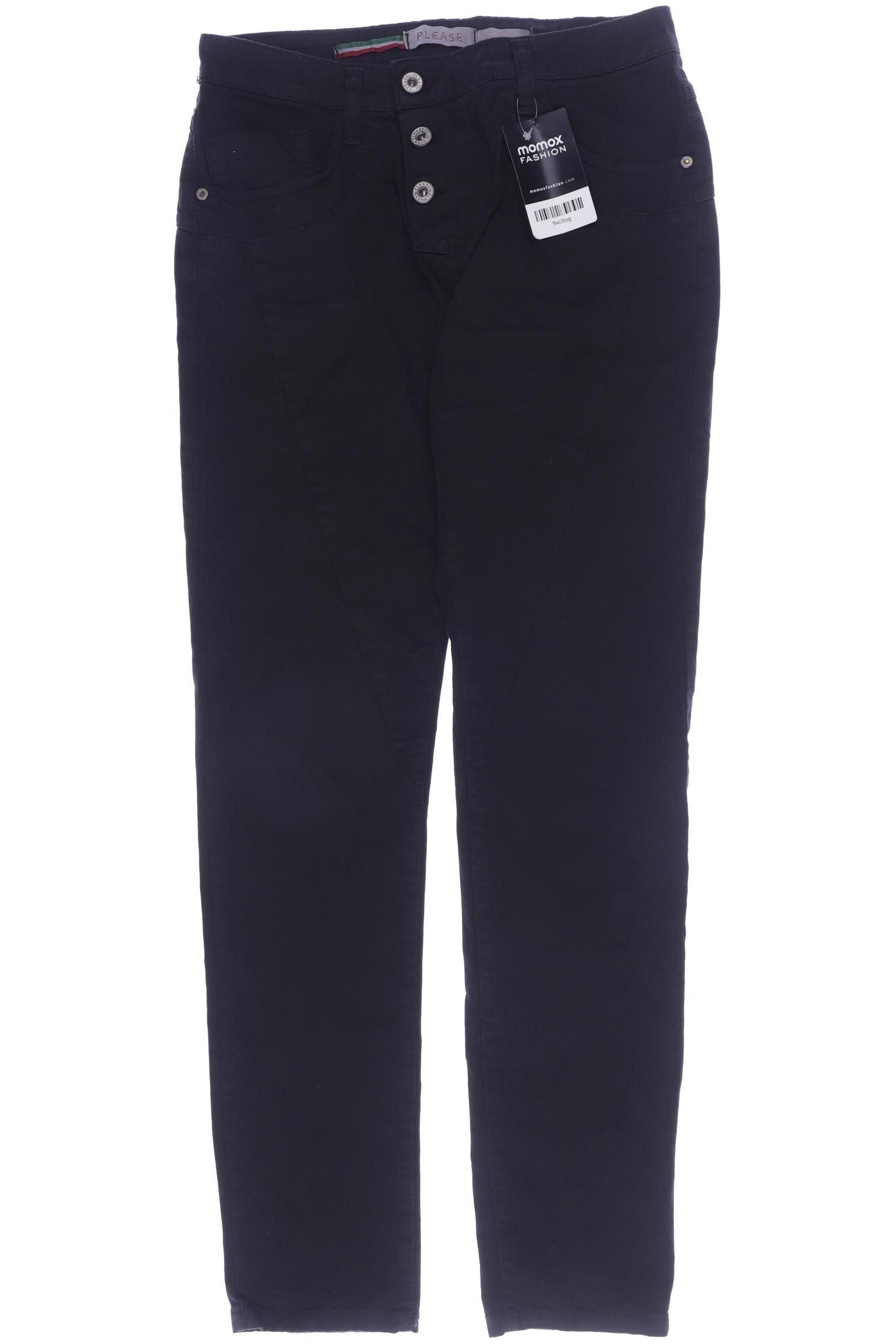 

PLEASE Damen Jeans, schwarz
