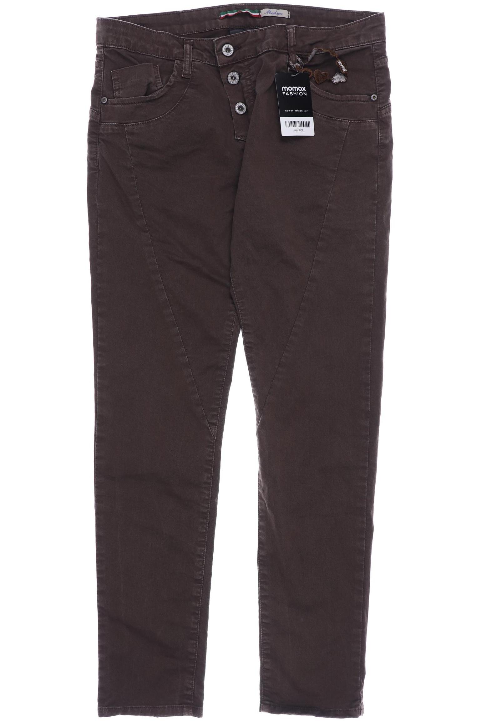 

PLEASE Damen Jeans, braun