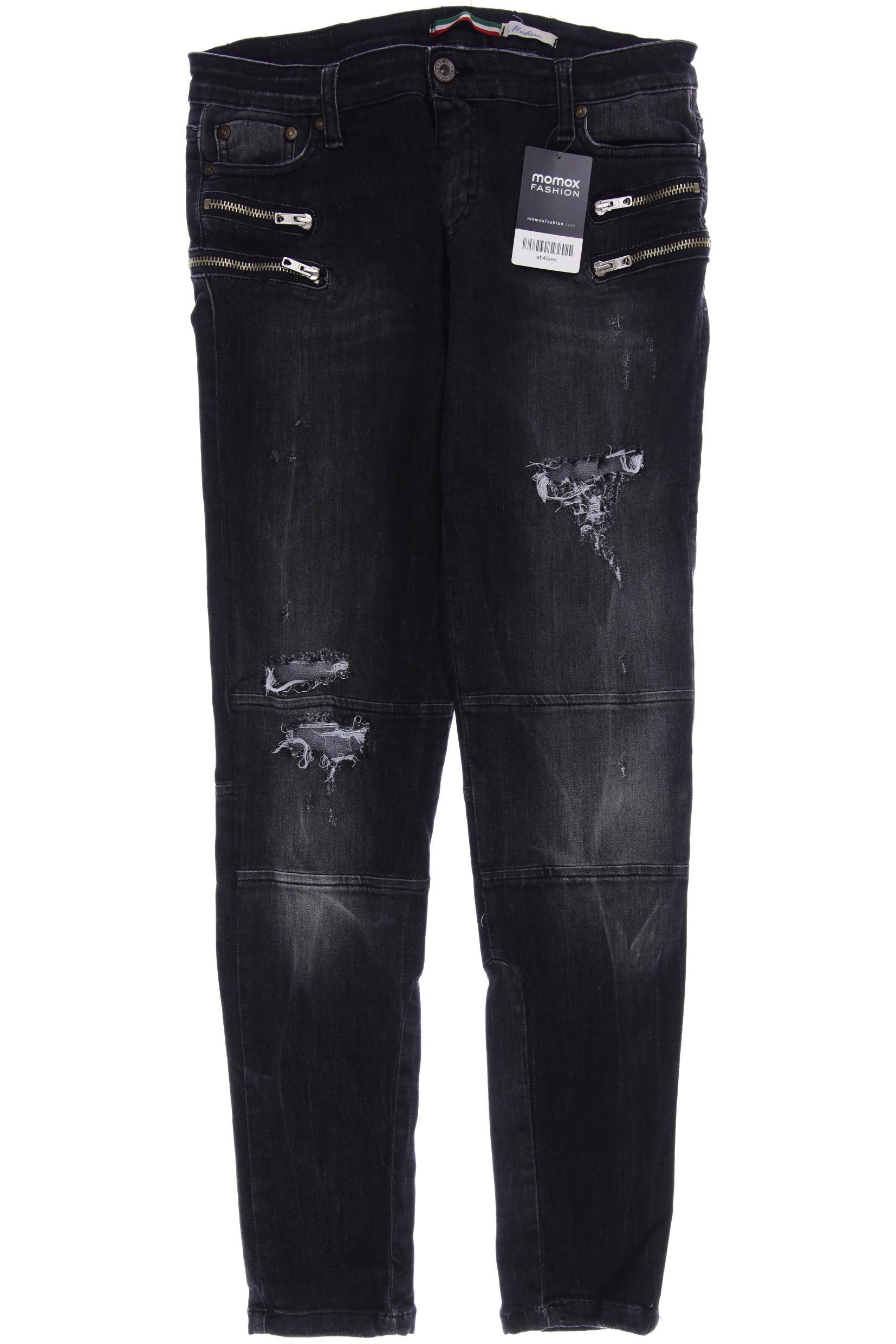 

PLEASE Damen Jeans, grau