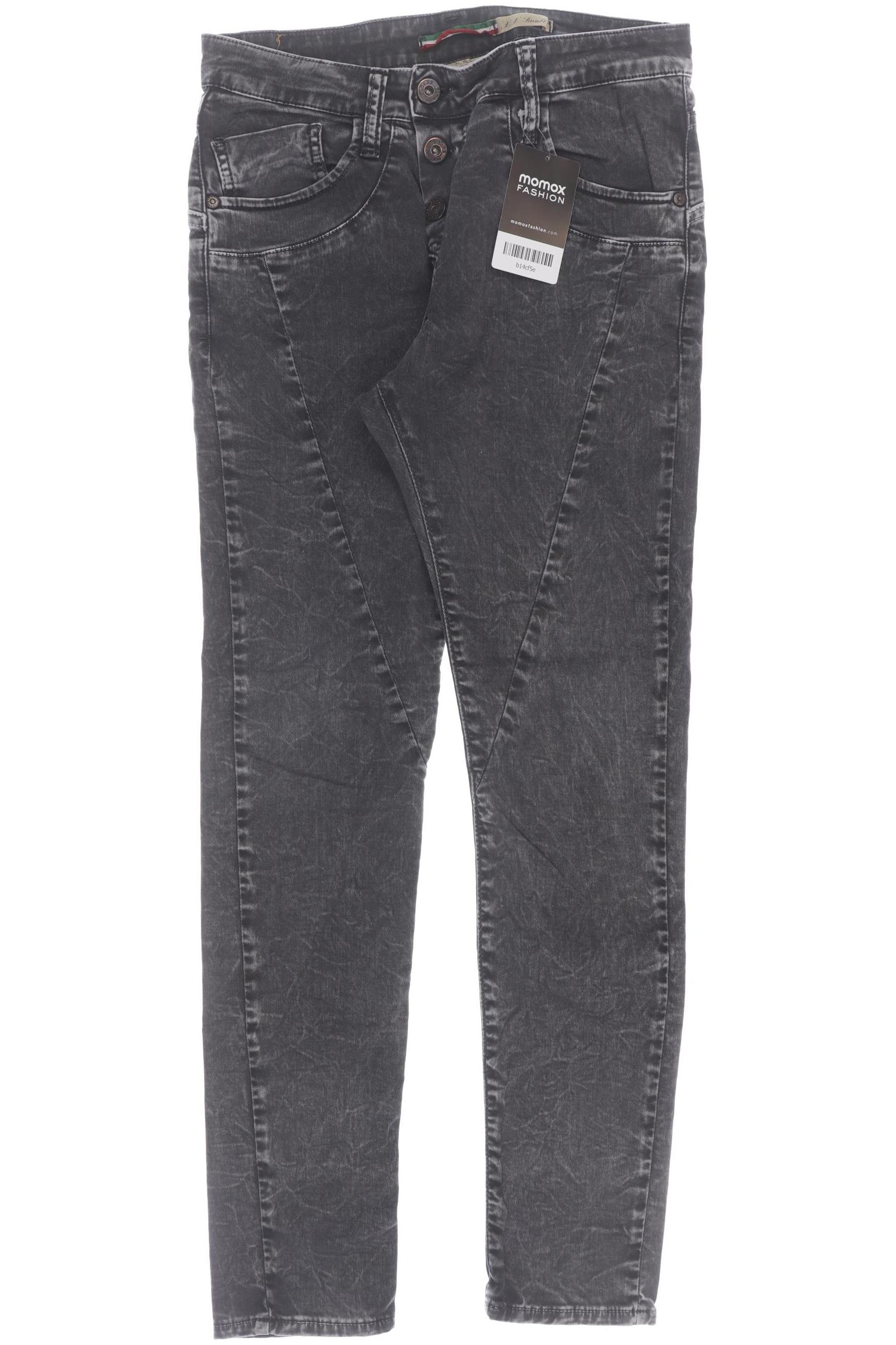 

PLEASE Damen Jeans, grau