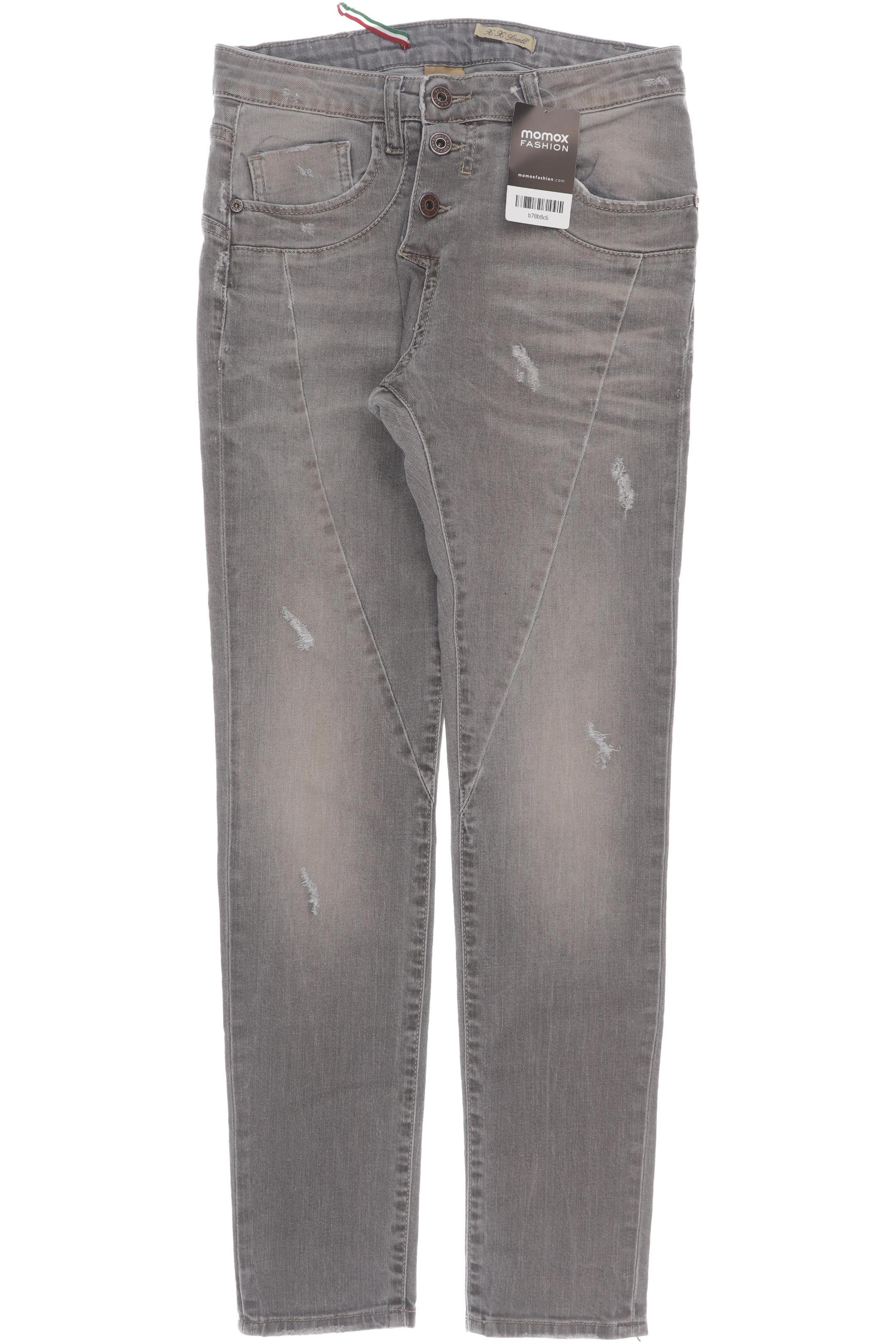 

PLEASE Damen Jeans, grau