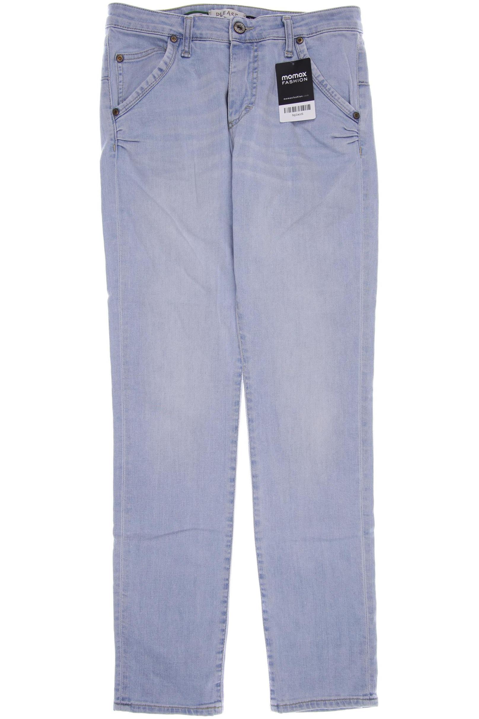 

PLEASE Damen Jeans, hellblau