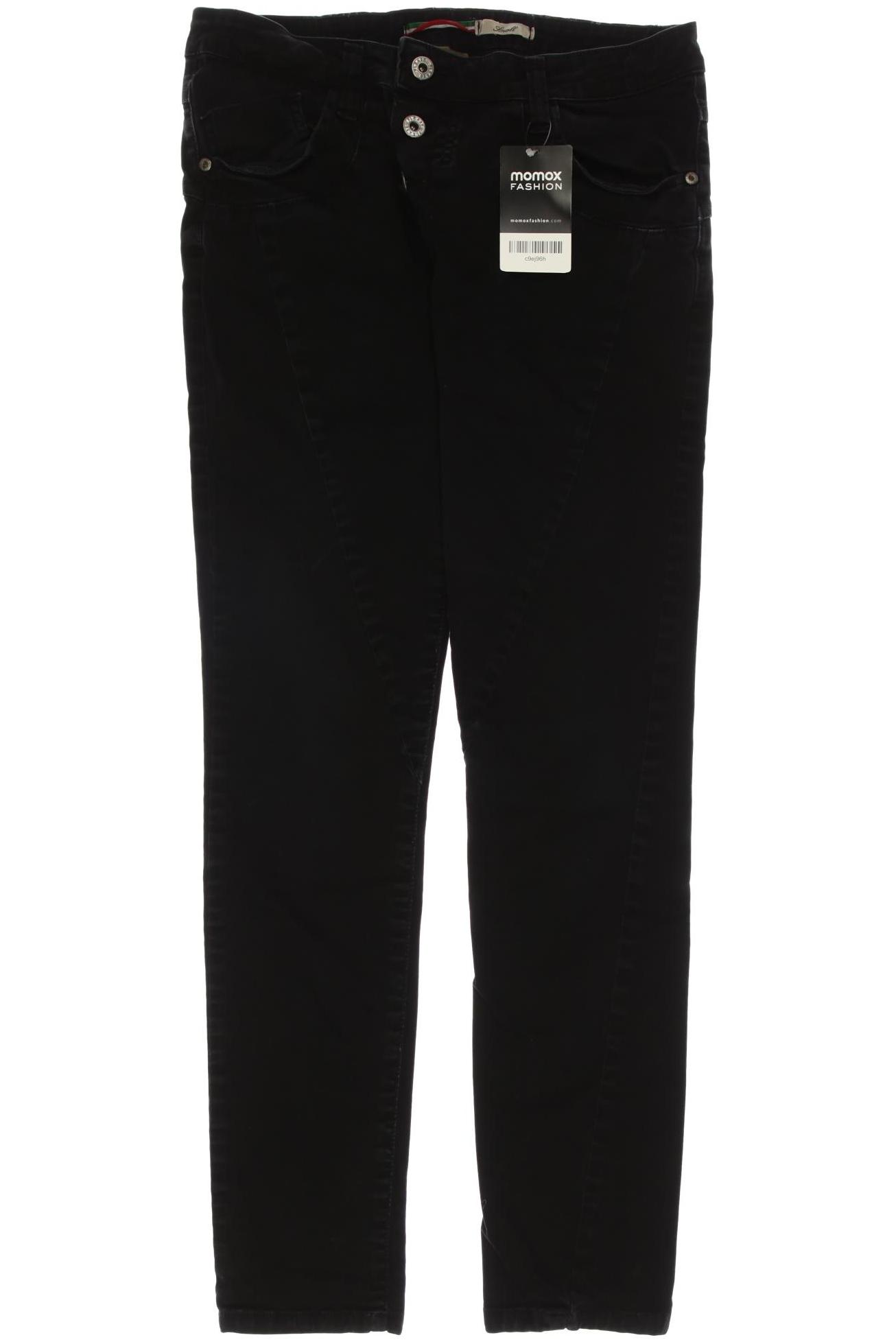 

PLEASE Damen Jeans, schwarz