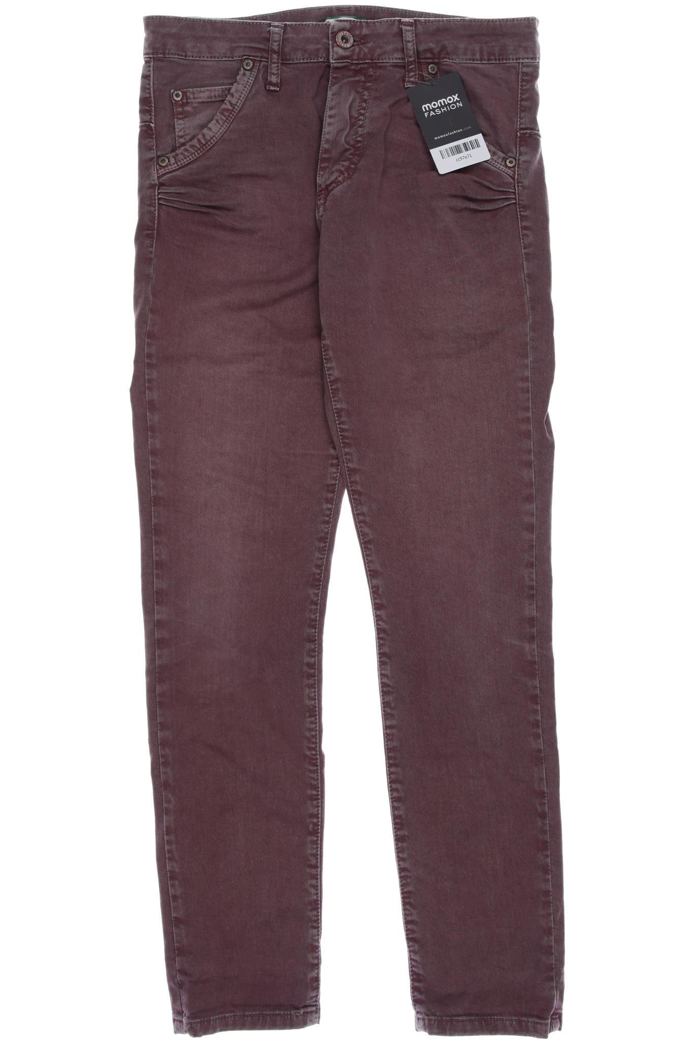 

PLEASE Damen Jeans, bordeaux