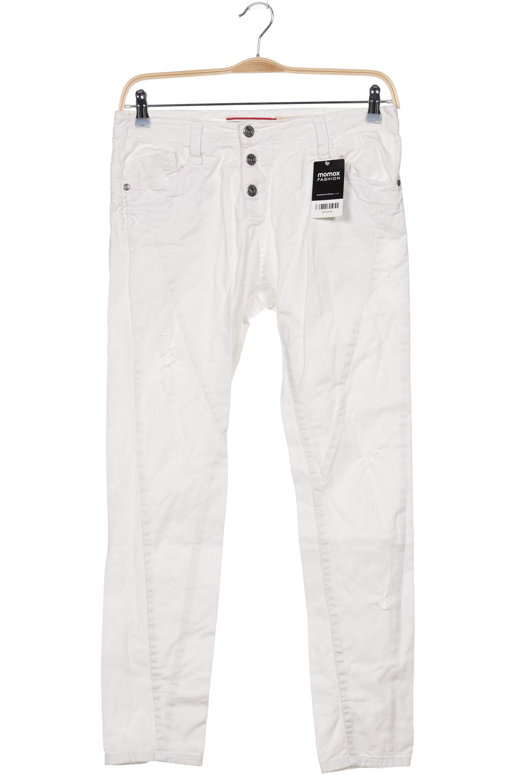

PLEASE Damen Jeans, weiß