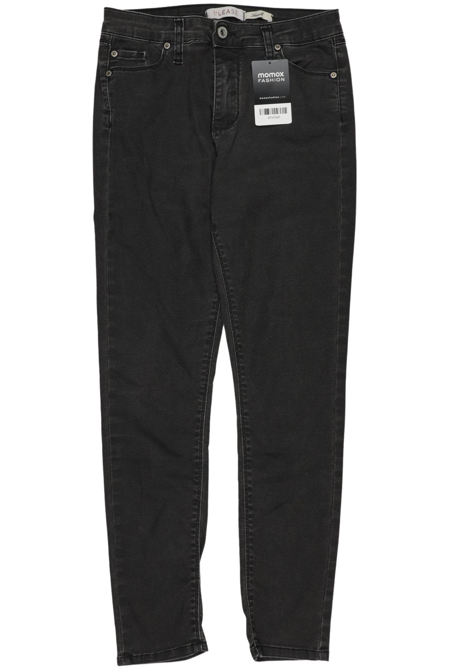 

Please Damen Jeans, schwarz, Gr. 0