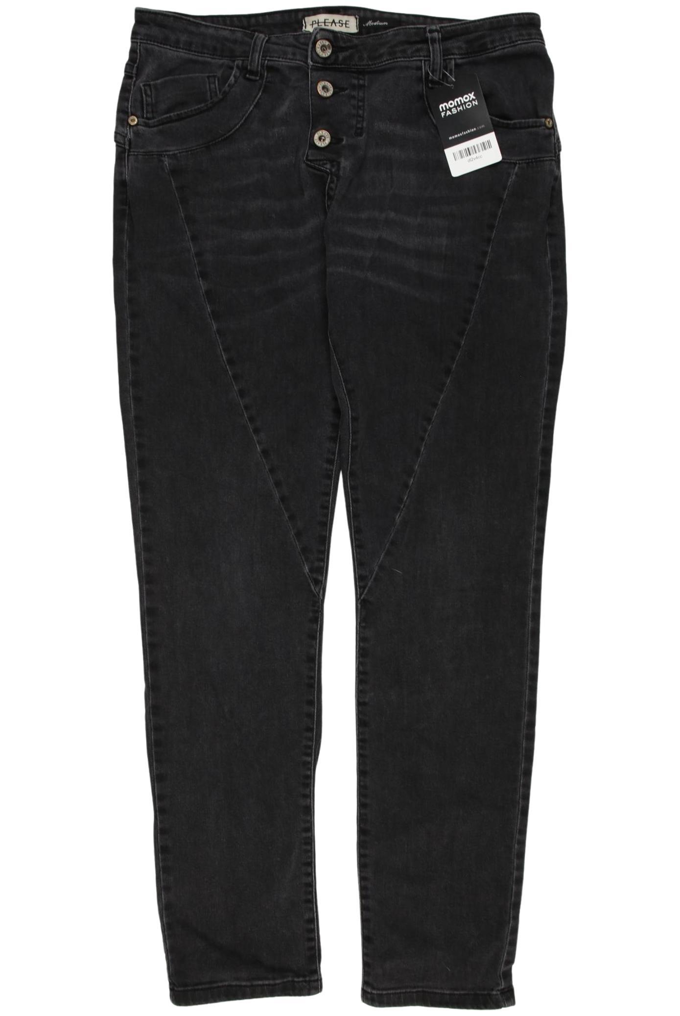 

Please Damen Jeans, schwarz, Gr. 0