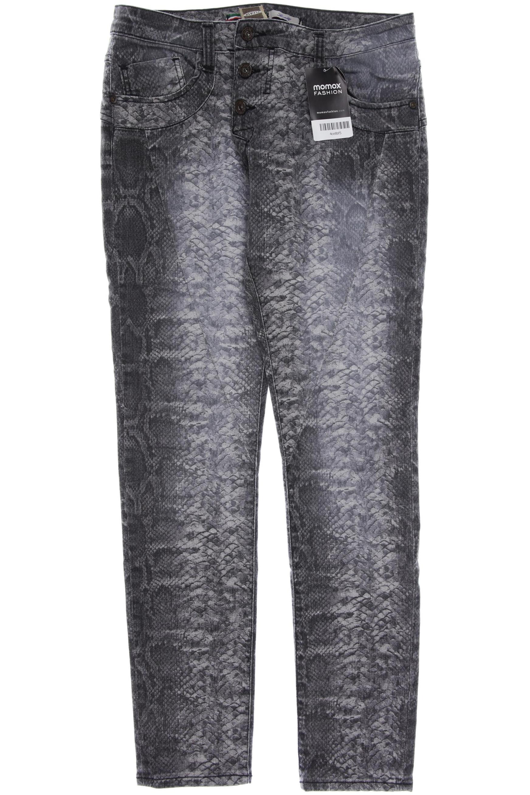 

PLEASE Damen Jeans, grau