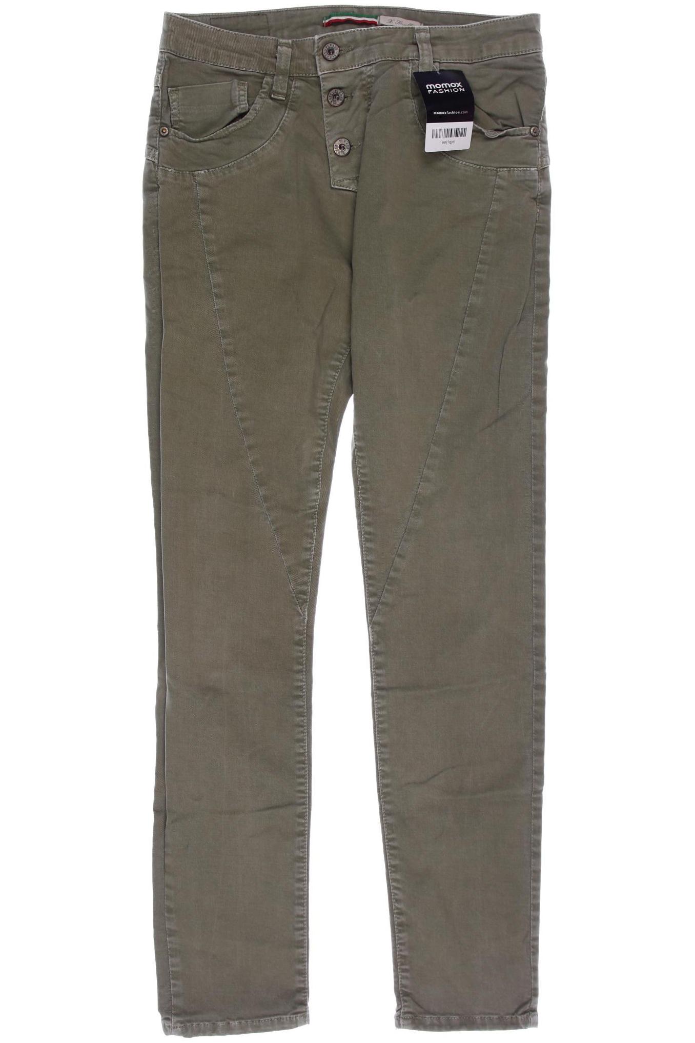 

PLEASE Damen Jeans, grün