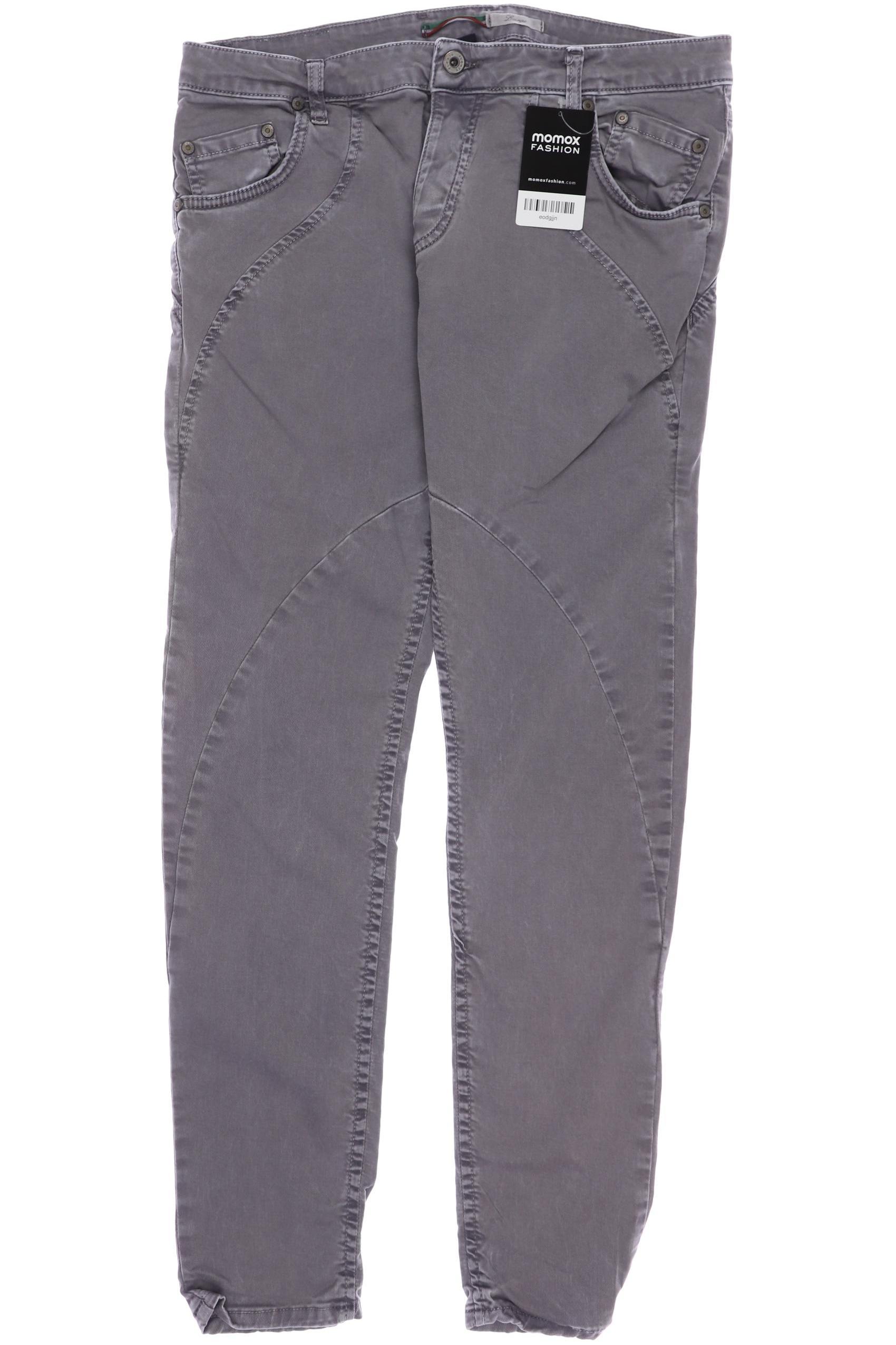 

PLEASE Damen Jeans, grau