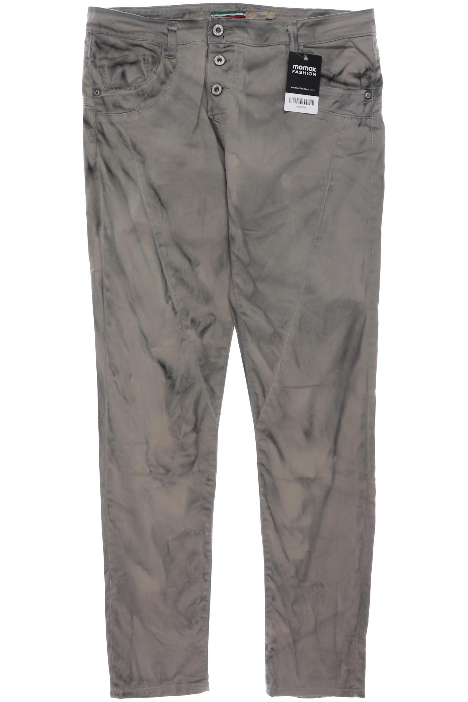 

PLEASE Damen Jeans, braun