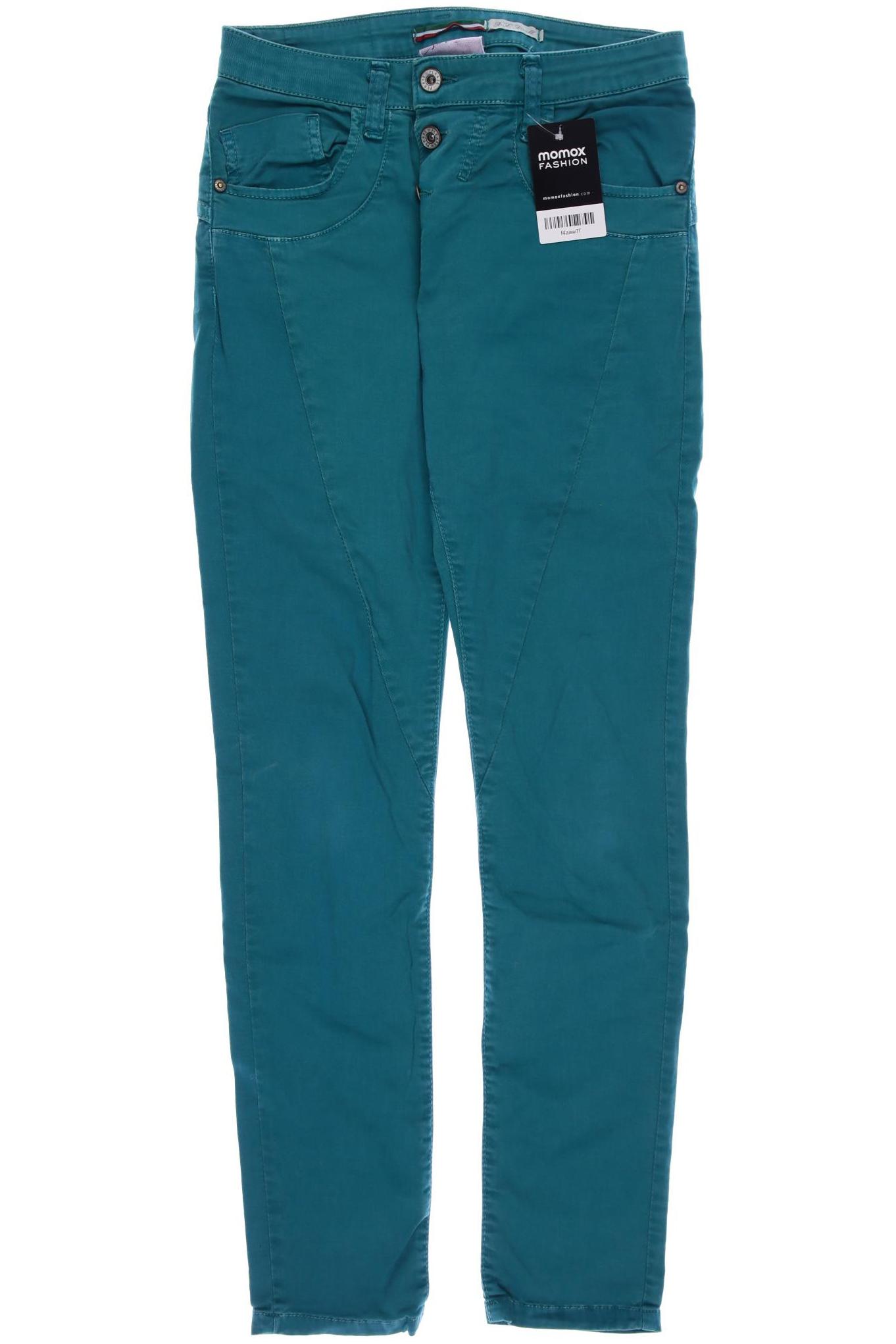 

PLEASE Damen Jeans, türkis