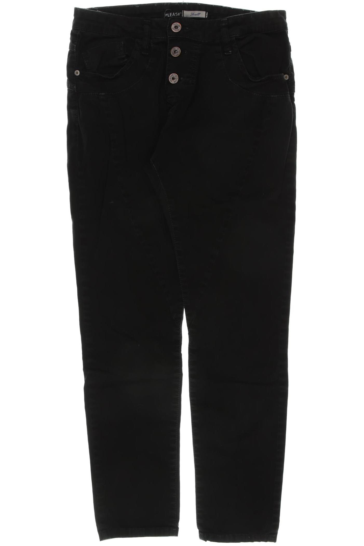 

Please Damen Jeans, schwarz, Gr. 0