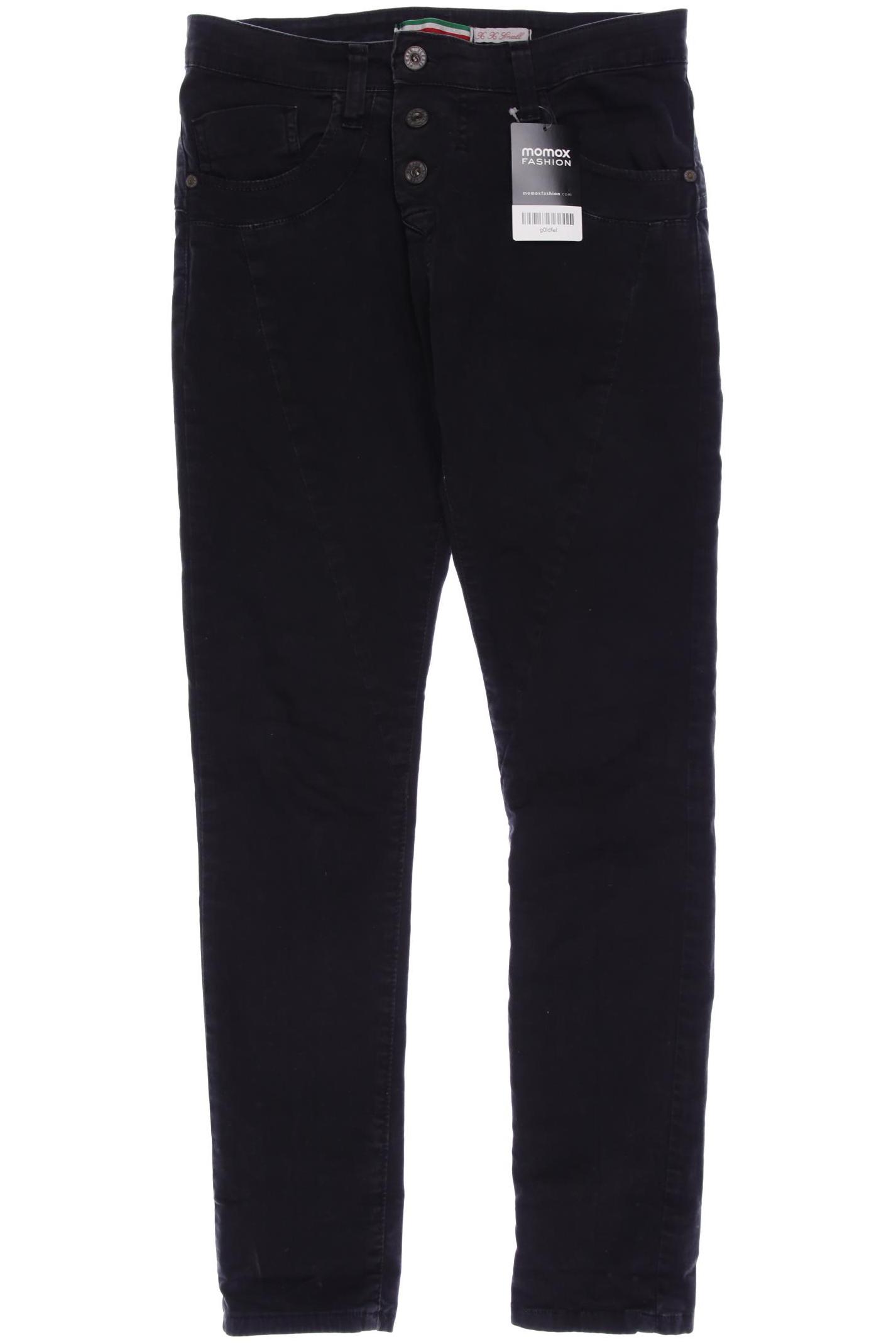 

PLEASE Damen Jeans, schwarz