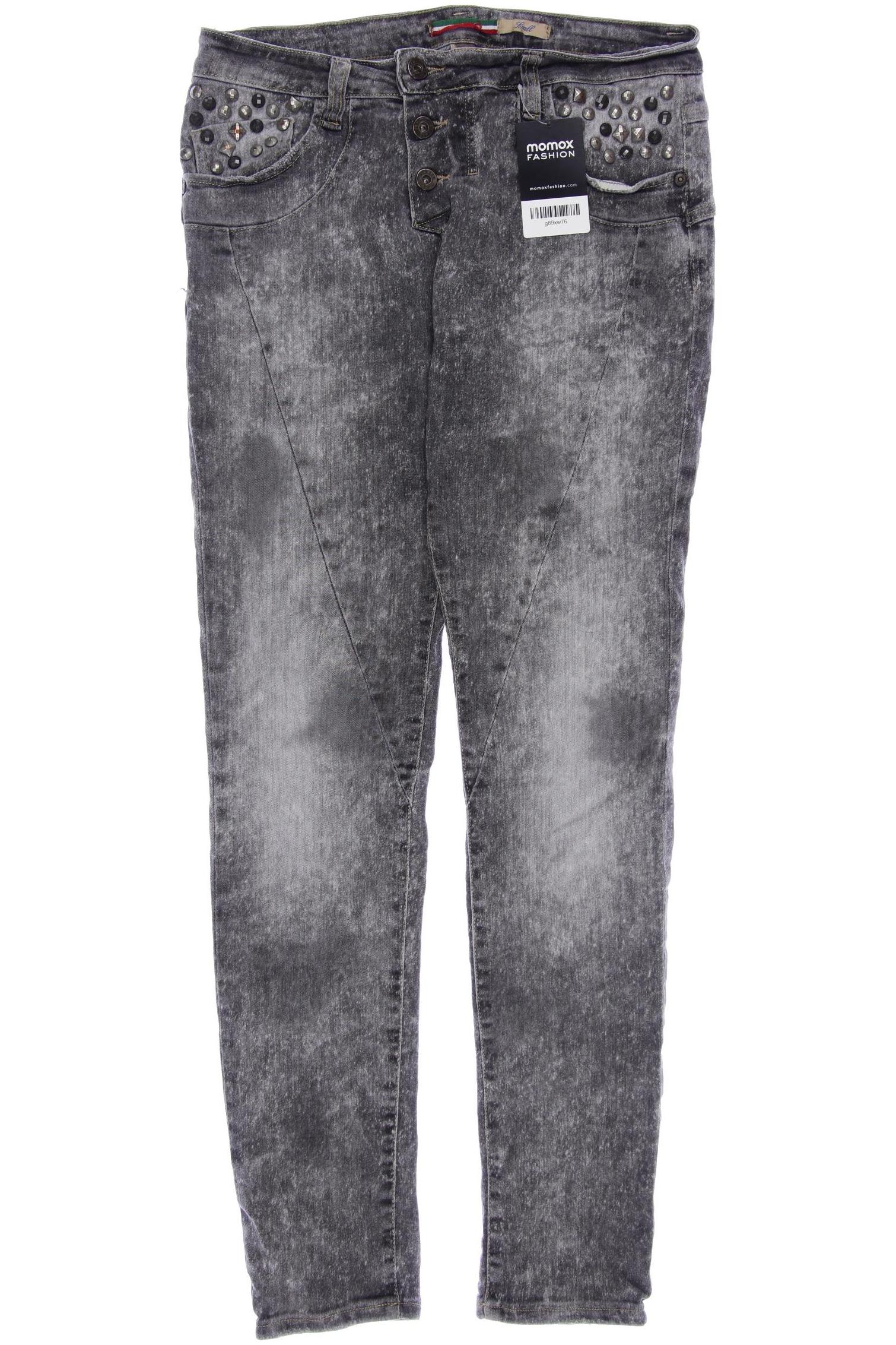 

PLEASE Damen Jeans, grau