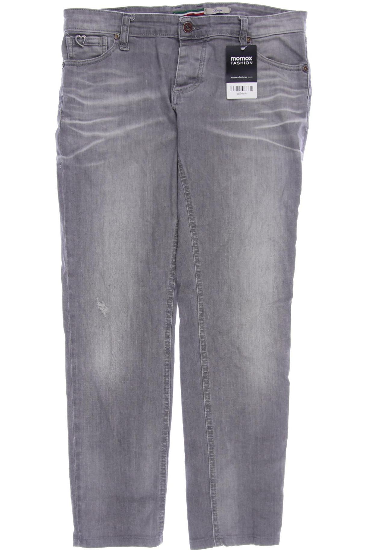 

PLEASE Damen Jeans, grau
