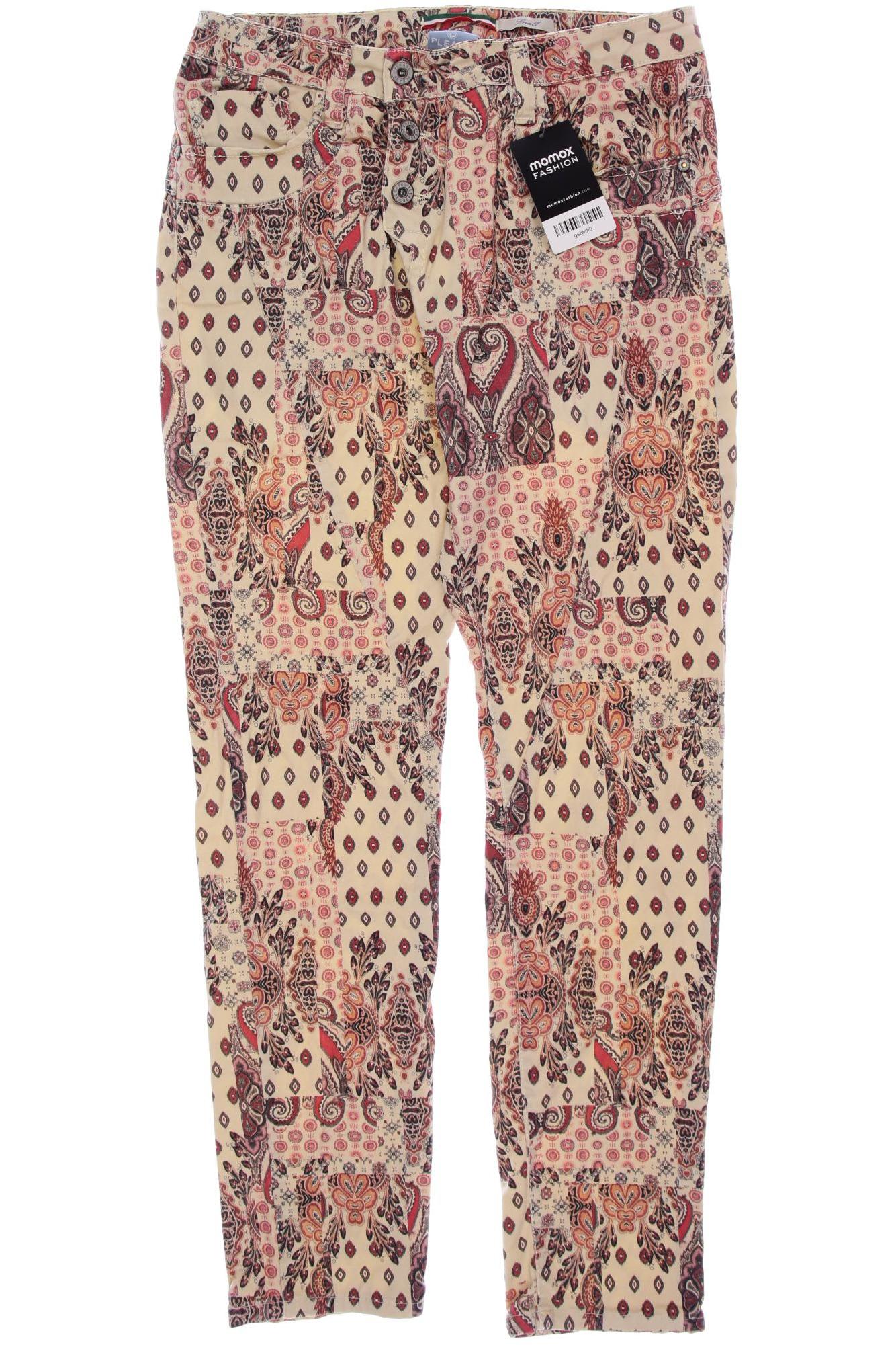 

PLEASE Damen Jeans, cremeweiß