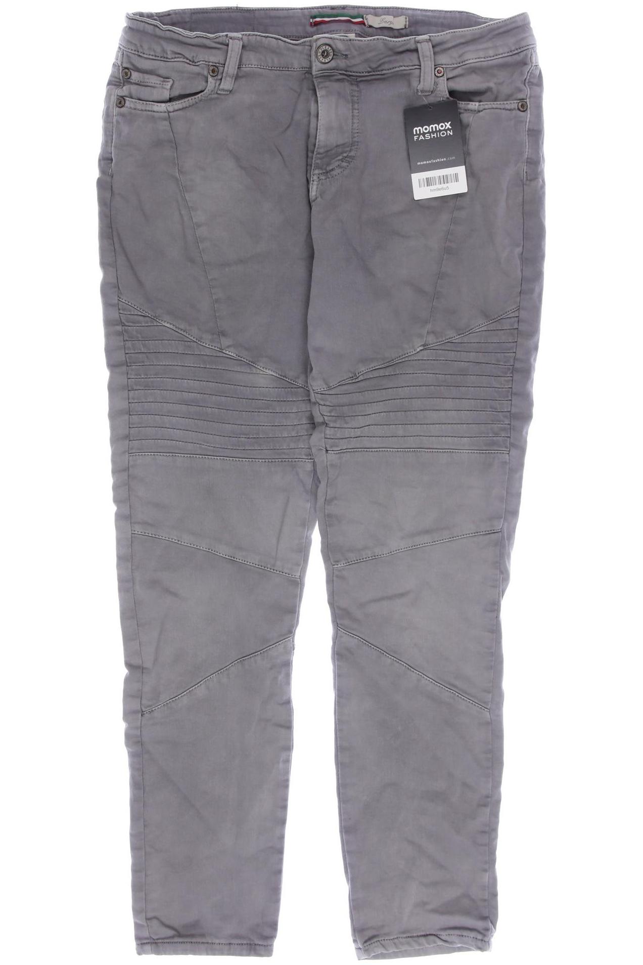 

PLEASE Damen Jeans, grau