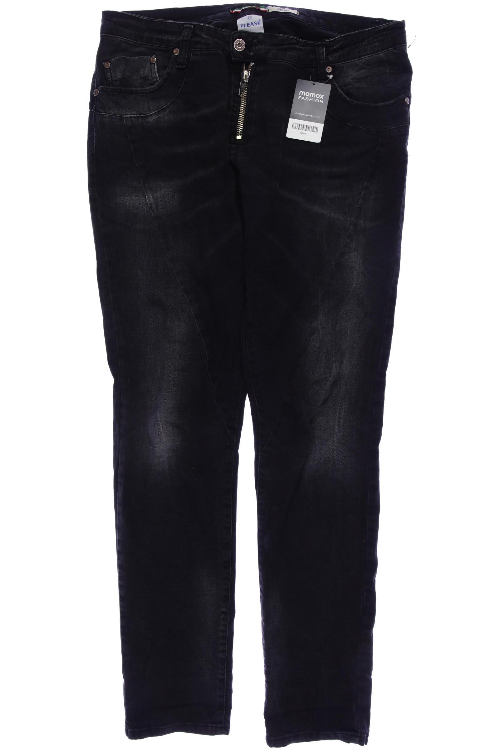 

PLEASE Damen Jeans, grau