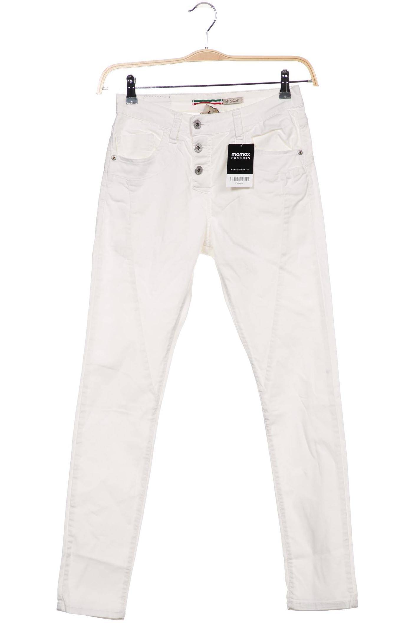 

PLEASE Damen Jeans, weiß