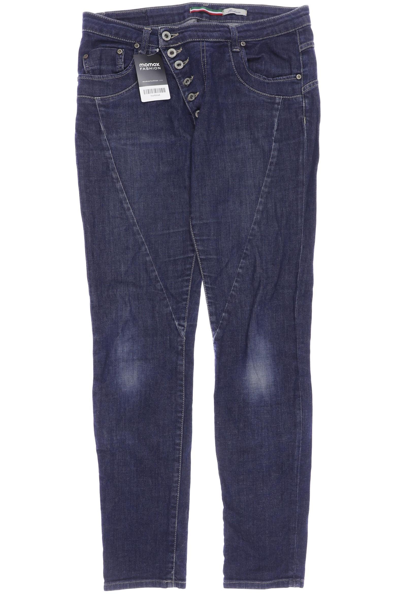 

PLEASE Damen Jeans, marineblau