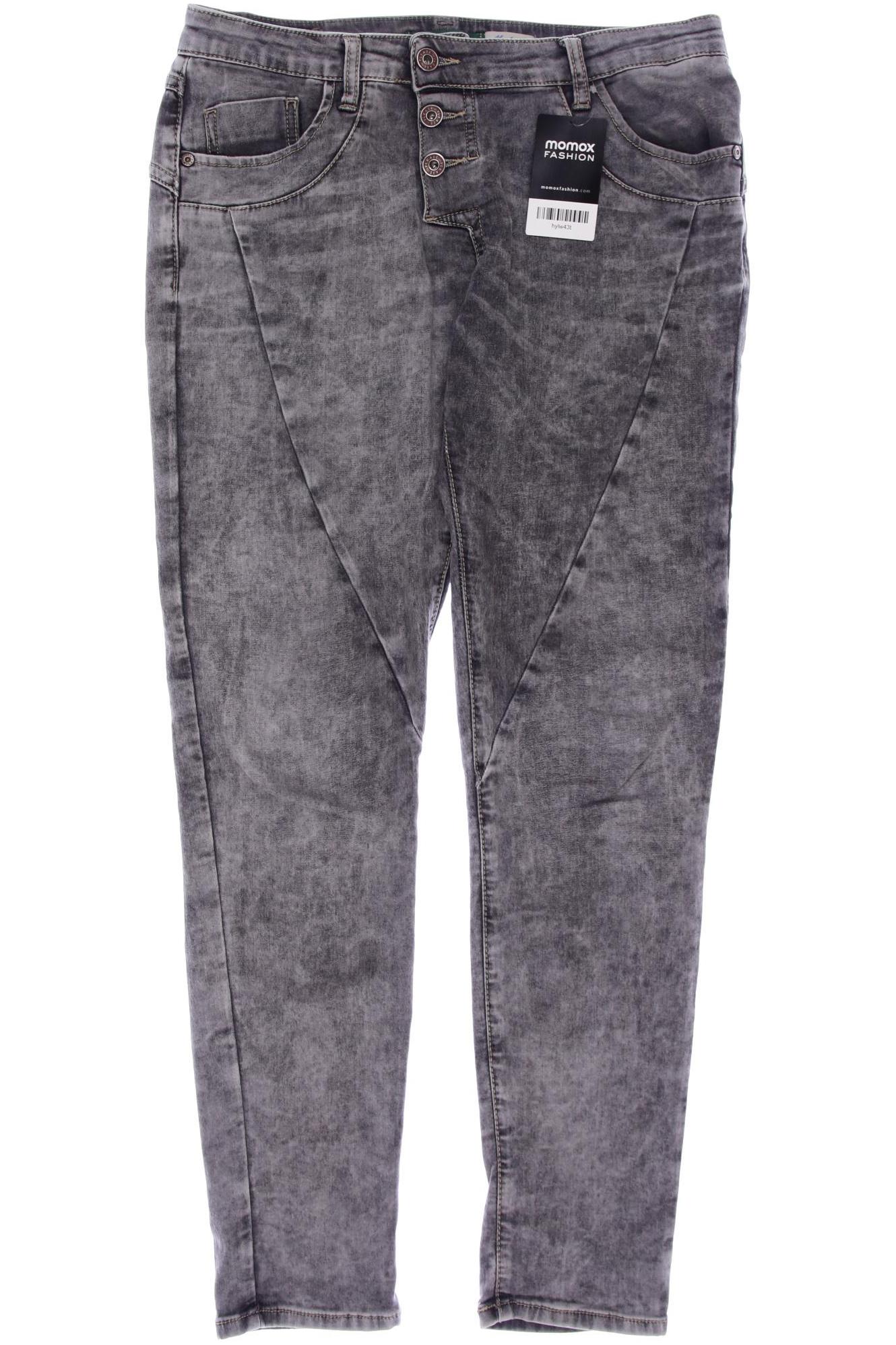 

PLEASE Damen Jeans, grau