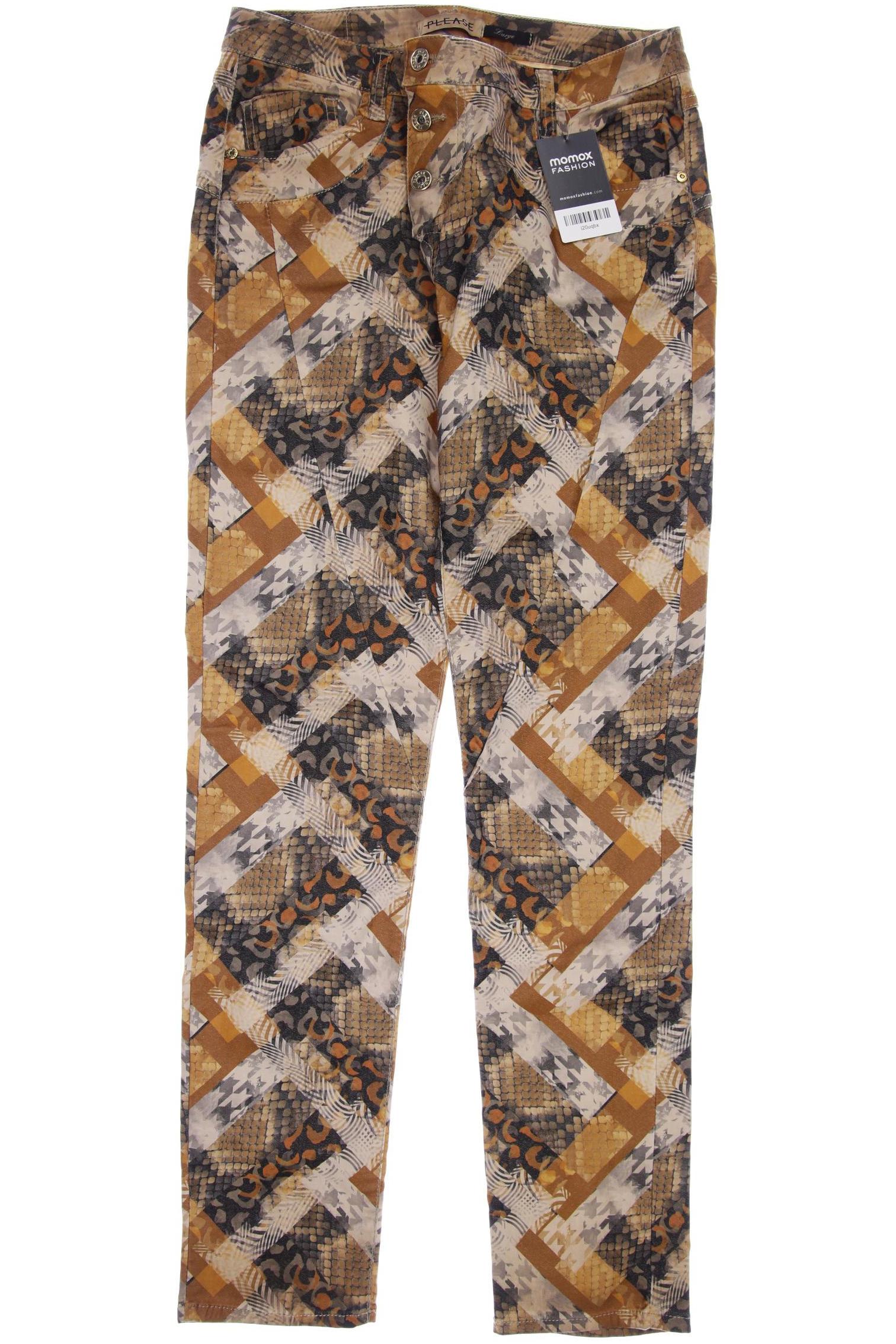 

PLEASE Damen Jeans, braun