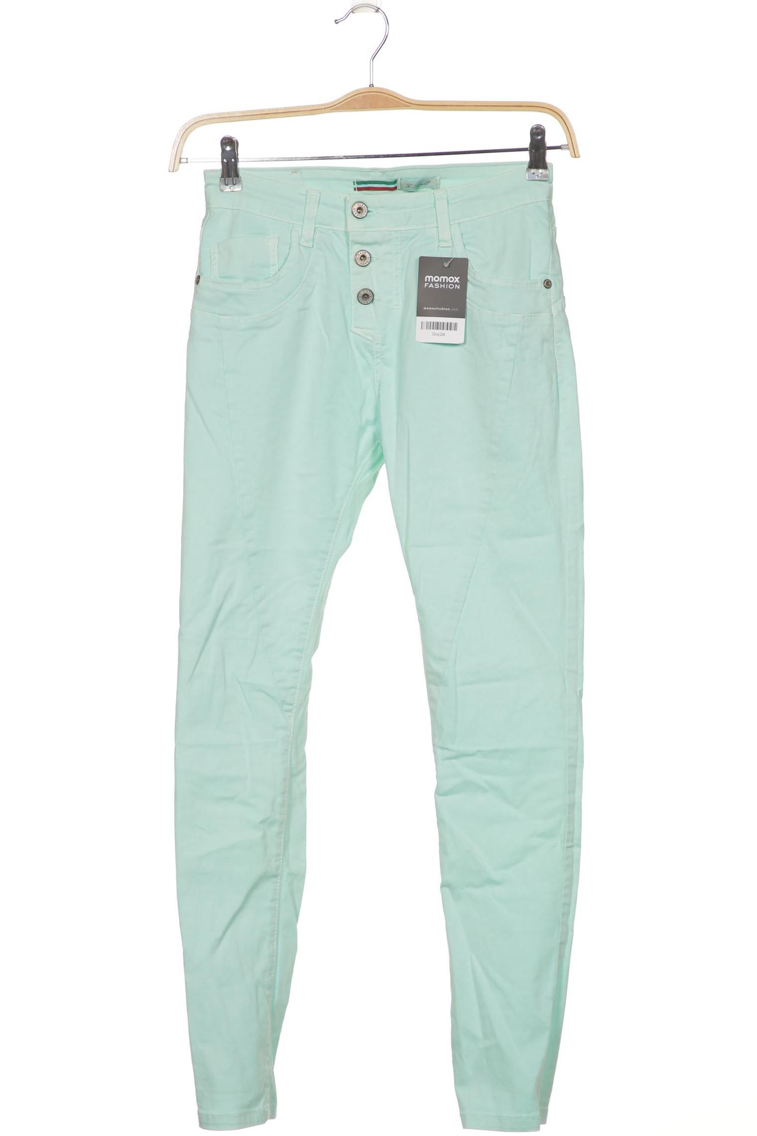 

PLEASE Damen Jeans, hellgrün