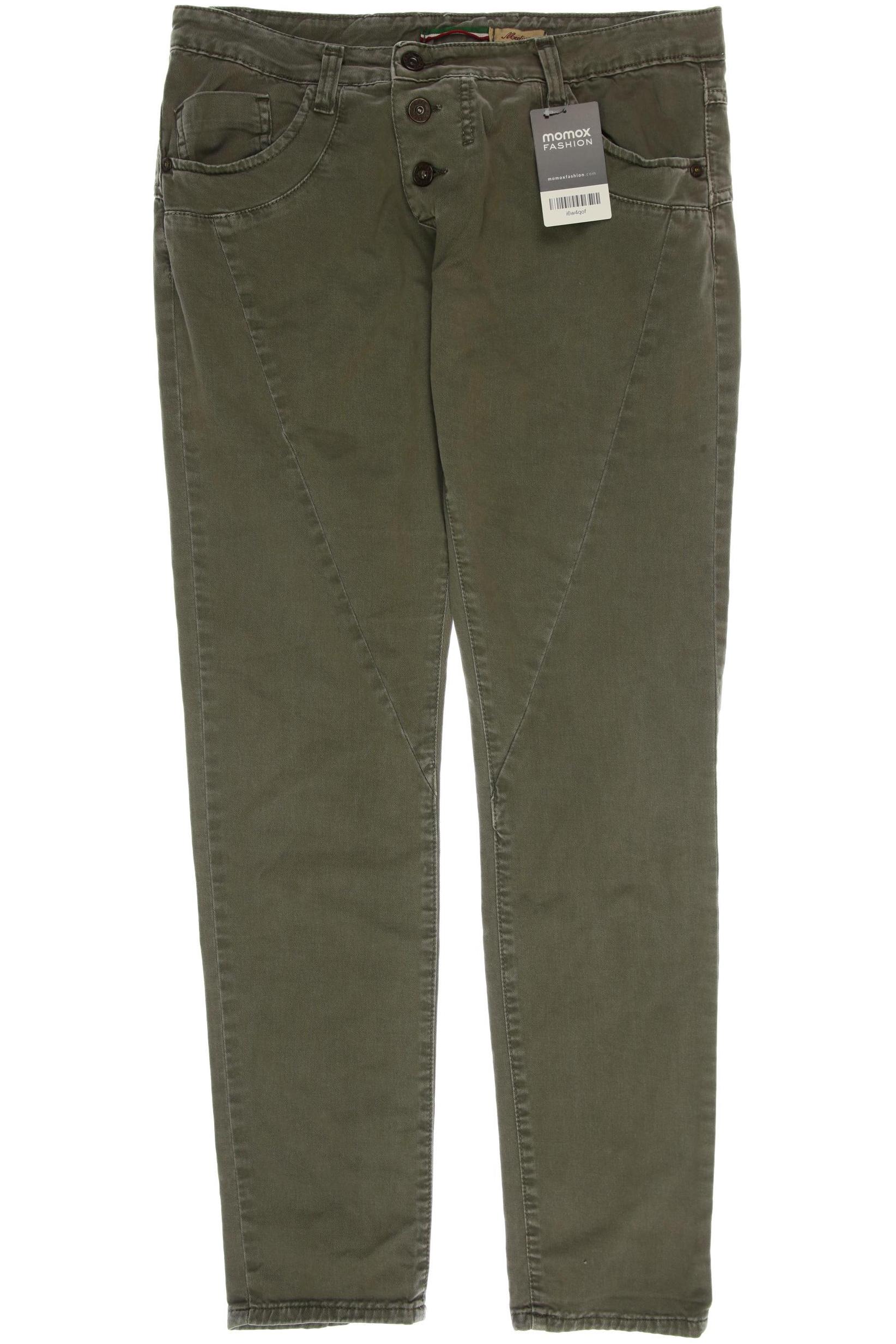 

PLEASE Damen Jeans, grün