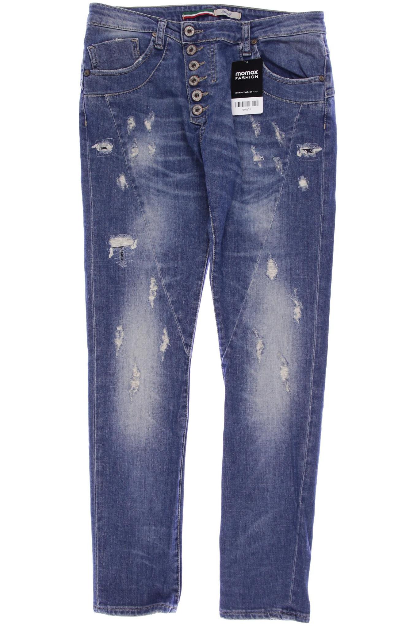 

PLEASE Damen Jeans, marineblau