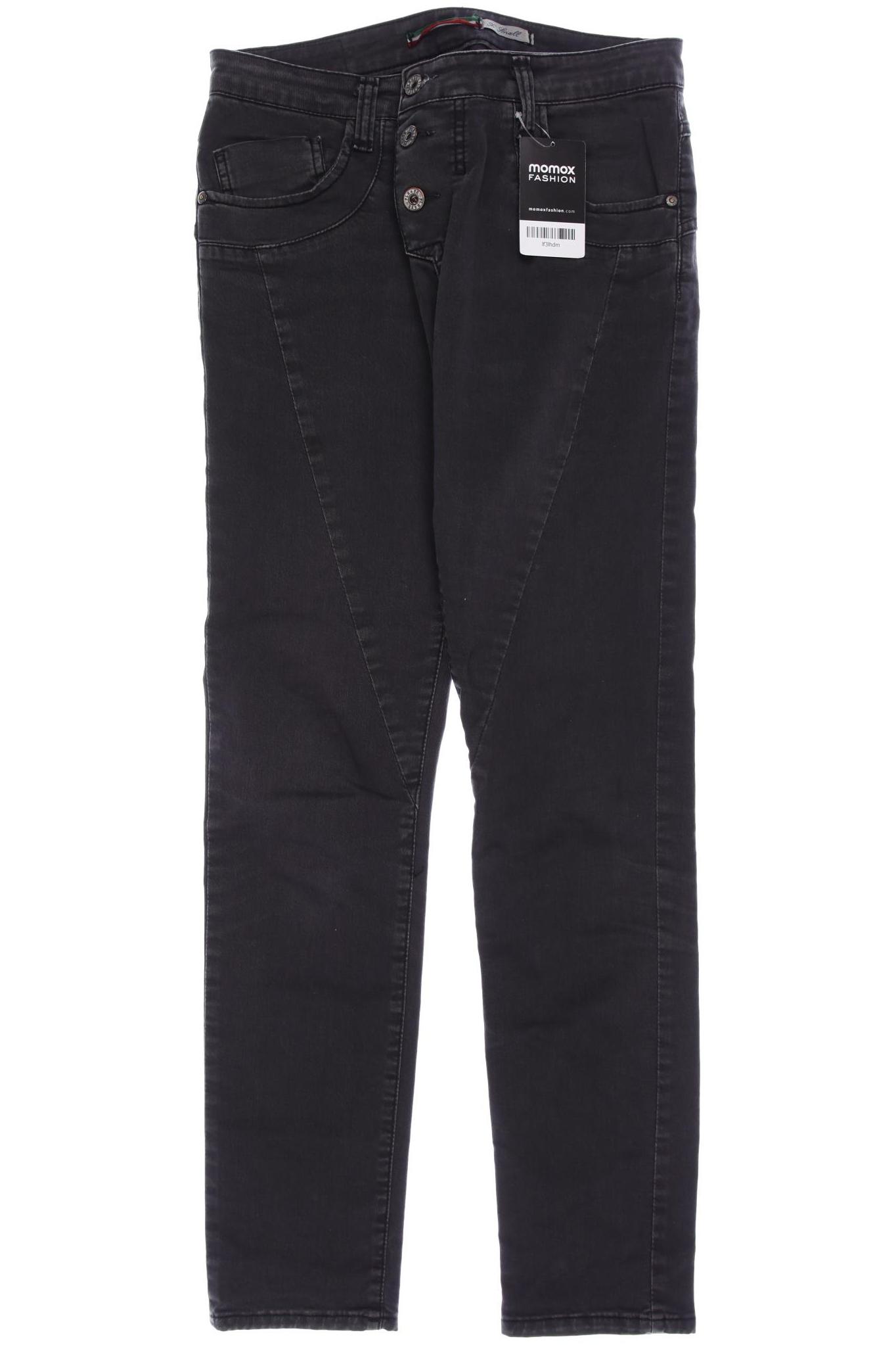 

Please Damen Jeans, schwarz, Gr. 0