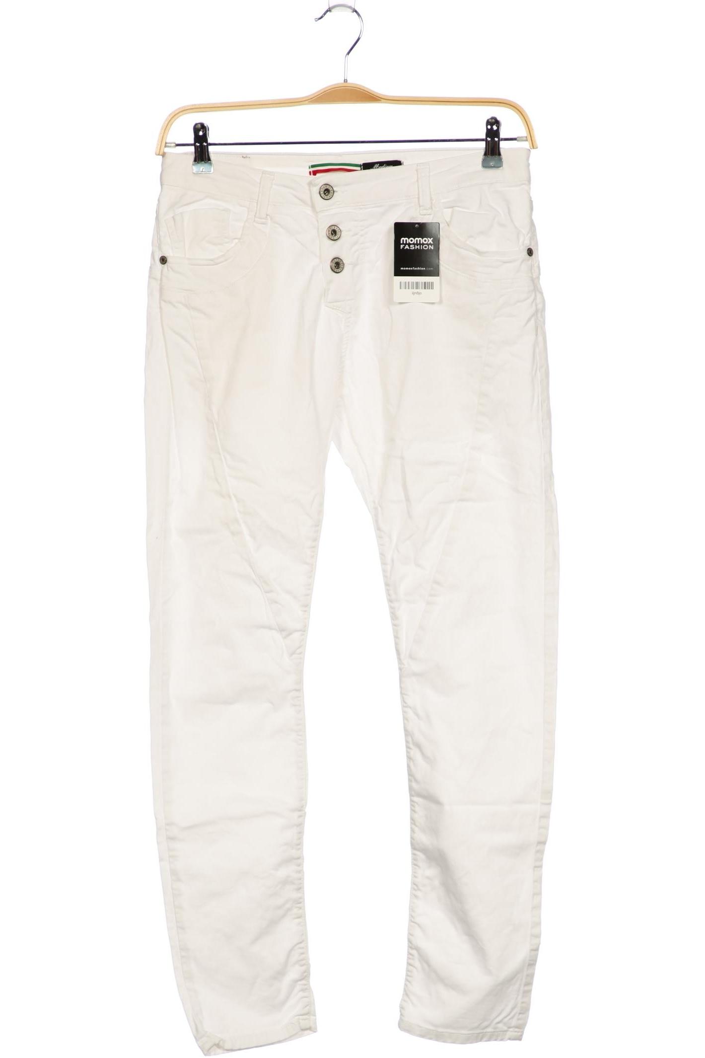 

Please Damen Jeans, weiß, Gr. 0