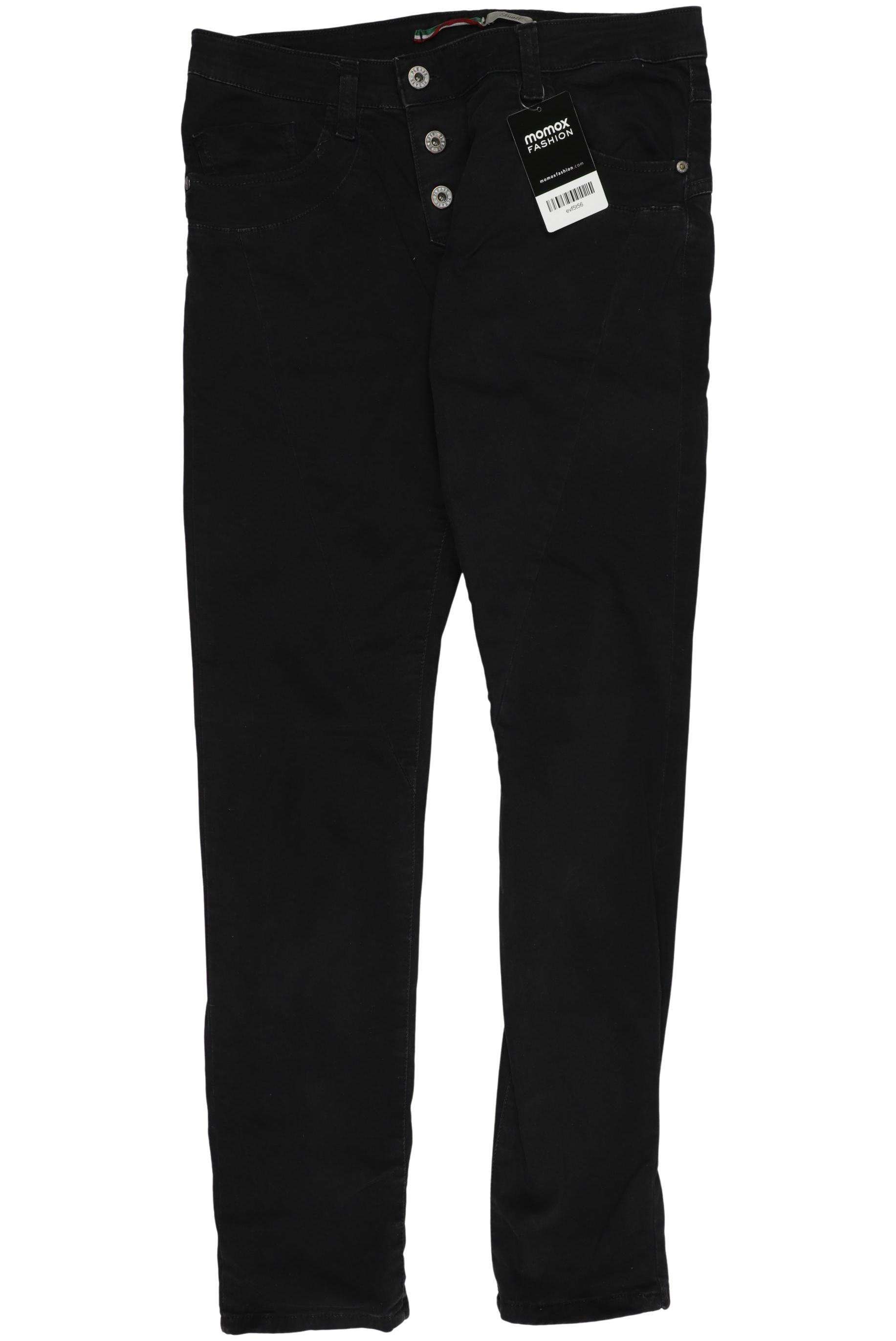 

Please Damen Jeans, schwarz, Gr. 0