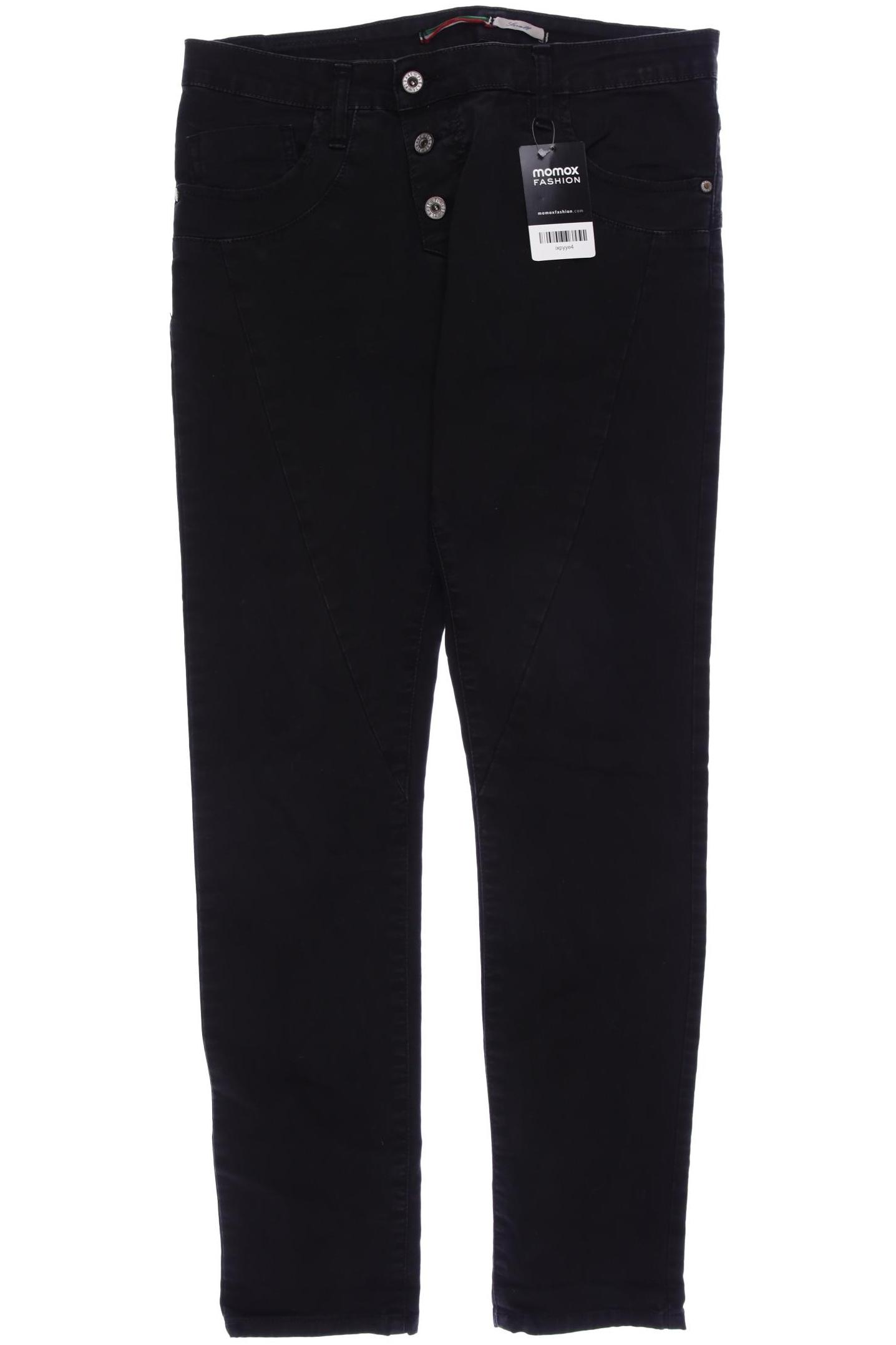 

Please Damen Jeans, schwarz, Gr. 0