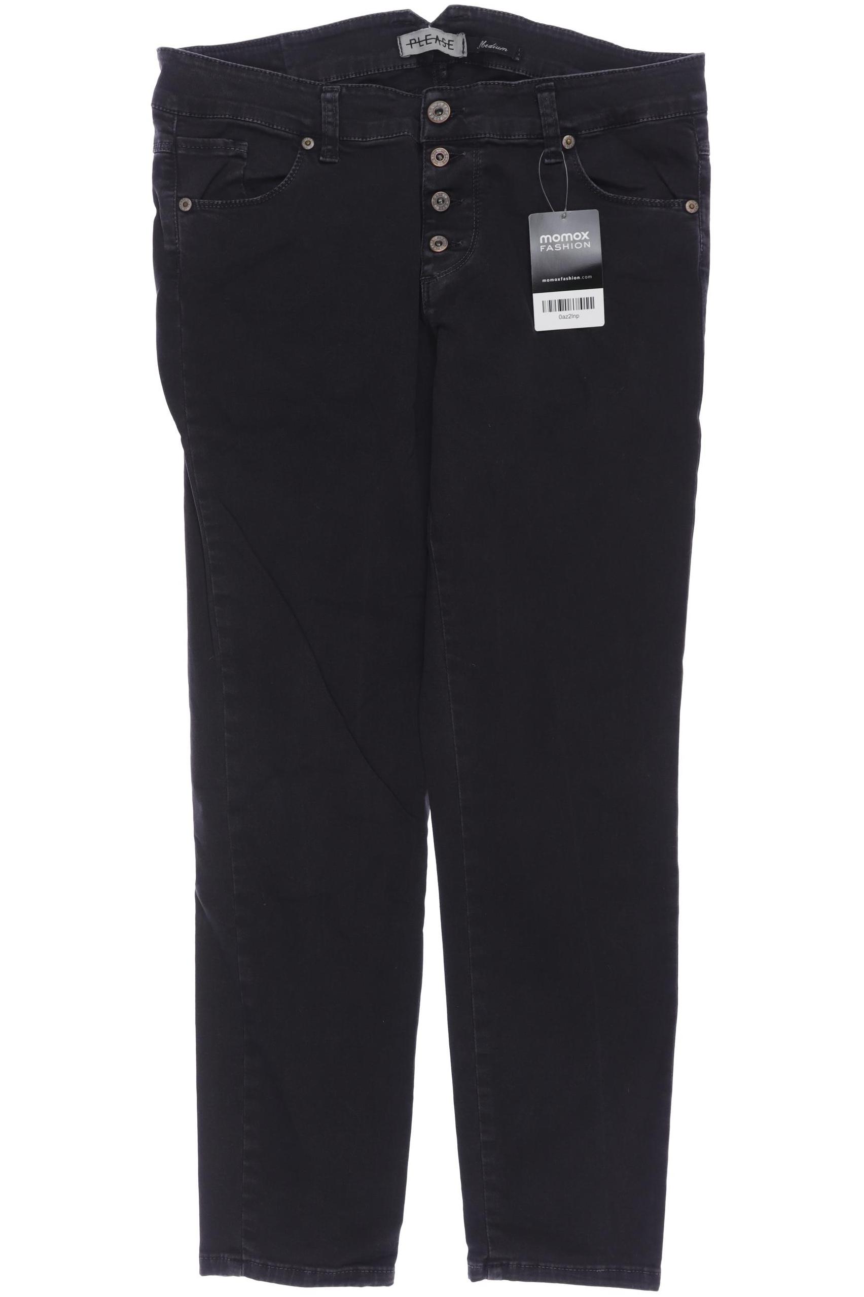 

Please Damen Jeans, schwarz, Gr. 0