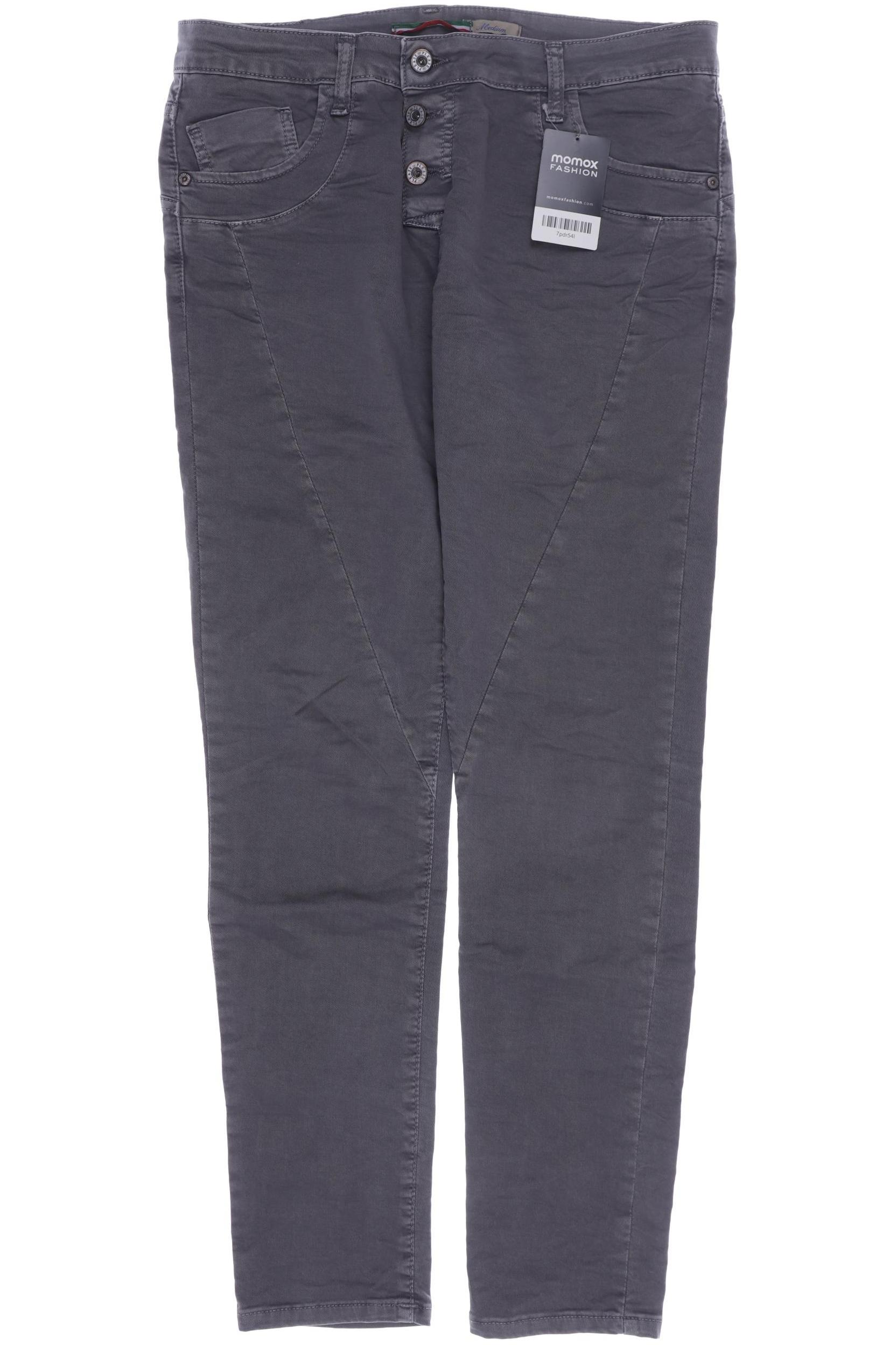 

PLEASE Damen Jeans, grau