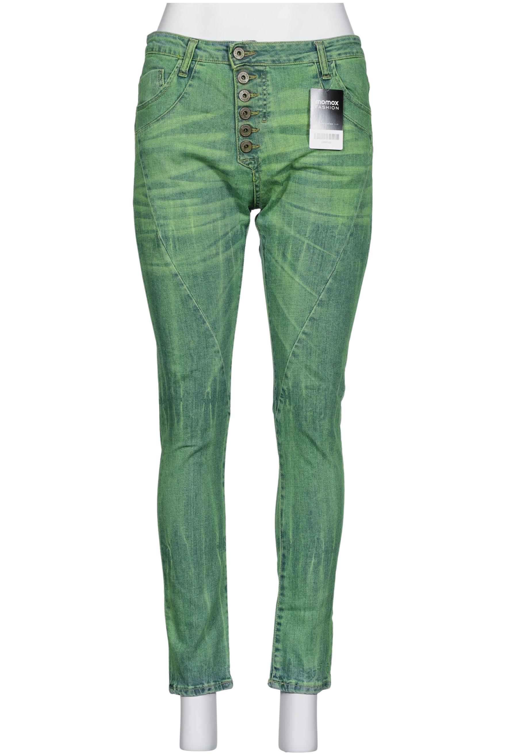 

Please Damen Jeans, grün, Gr. 0