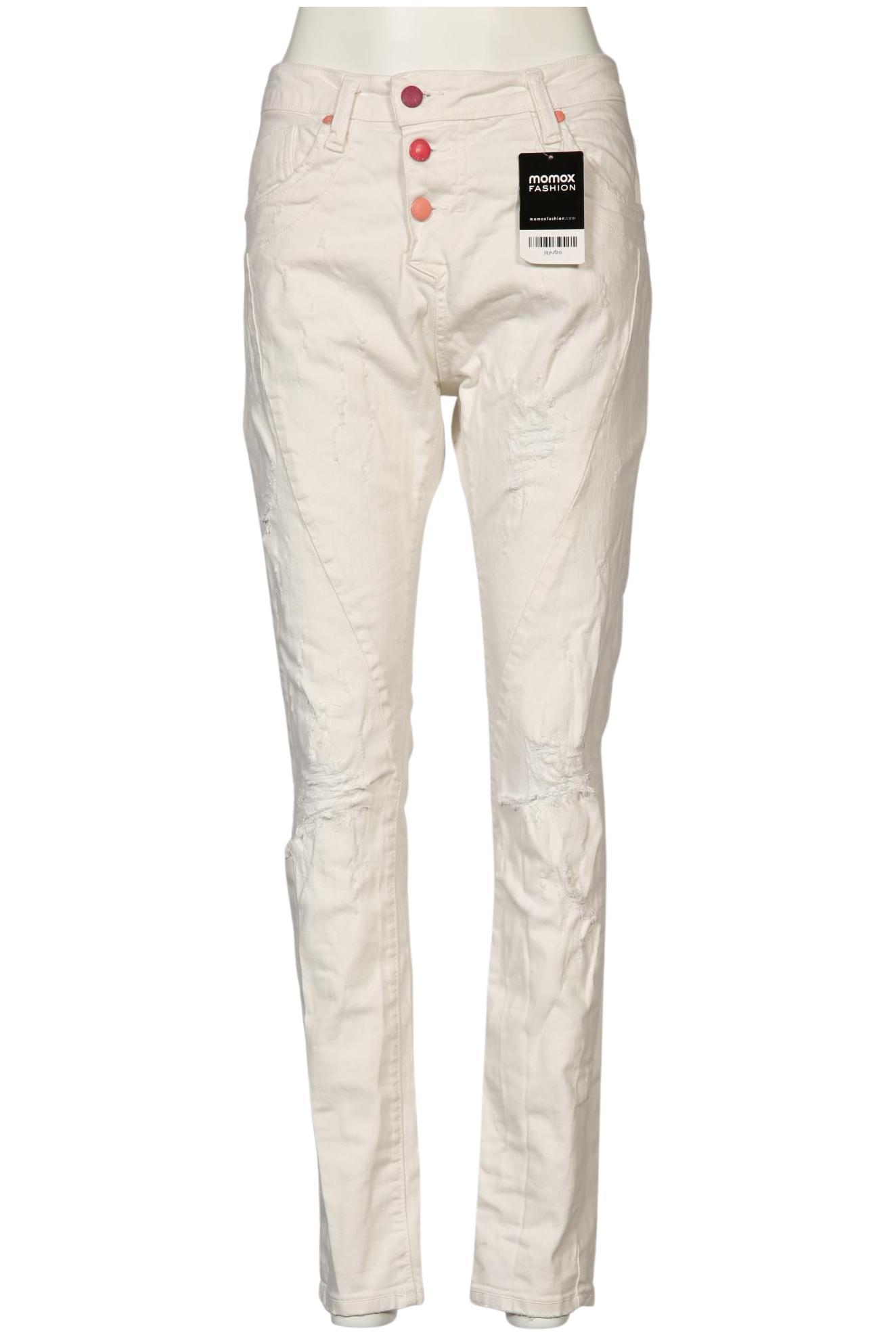 

Please Damen Jeans, cremeweiß, Gr. 0