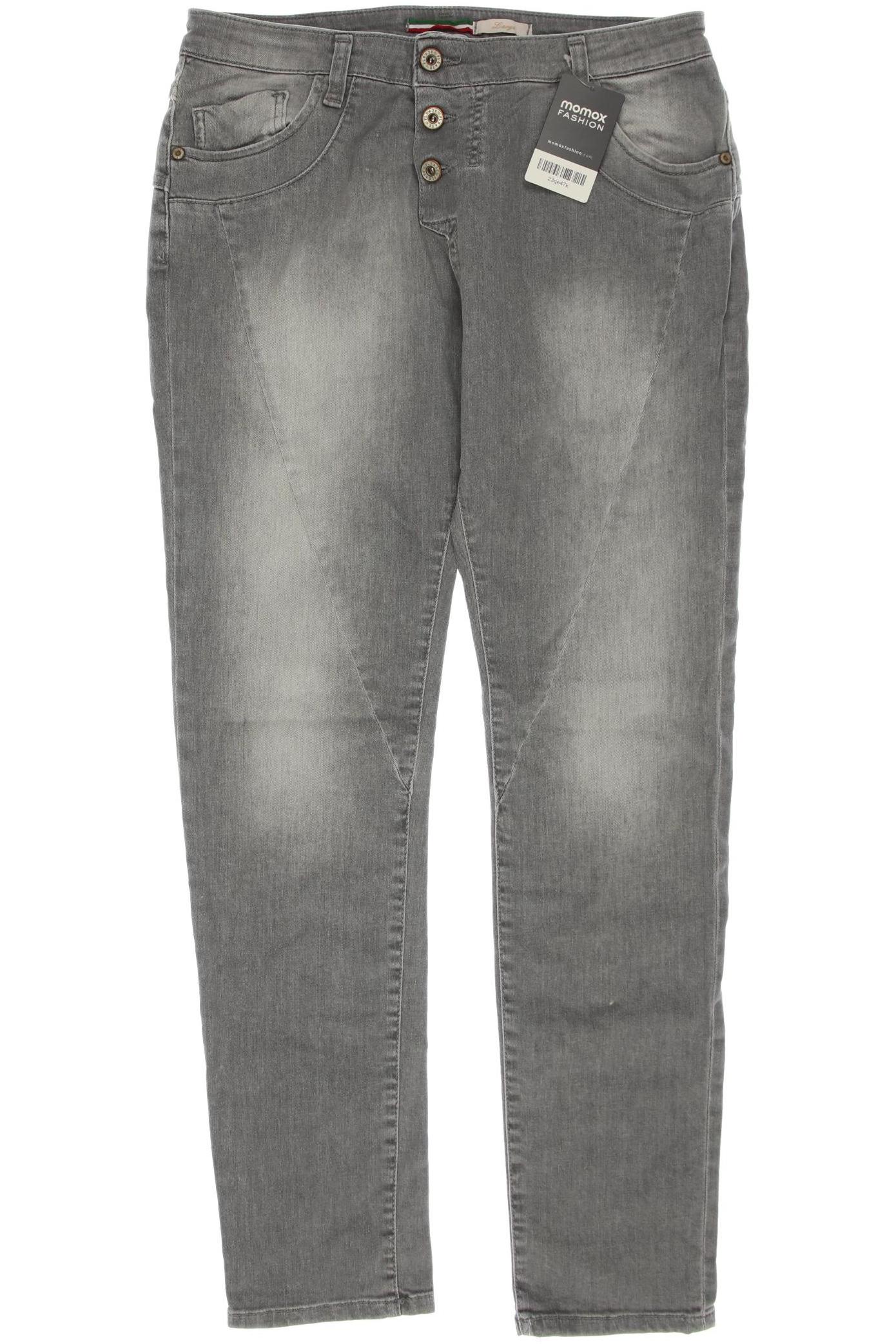 

PLEASE Damen Jeans, grau